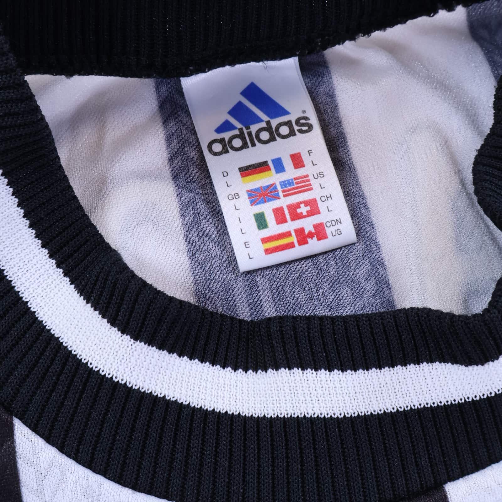 Newcastle United Peacock #5 1997/99 Home Shirt - L