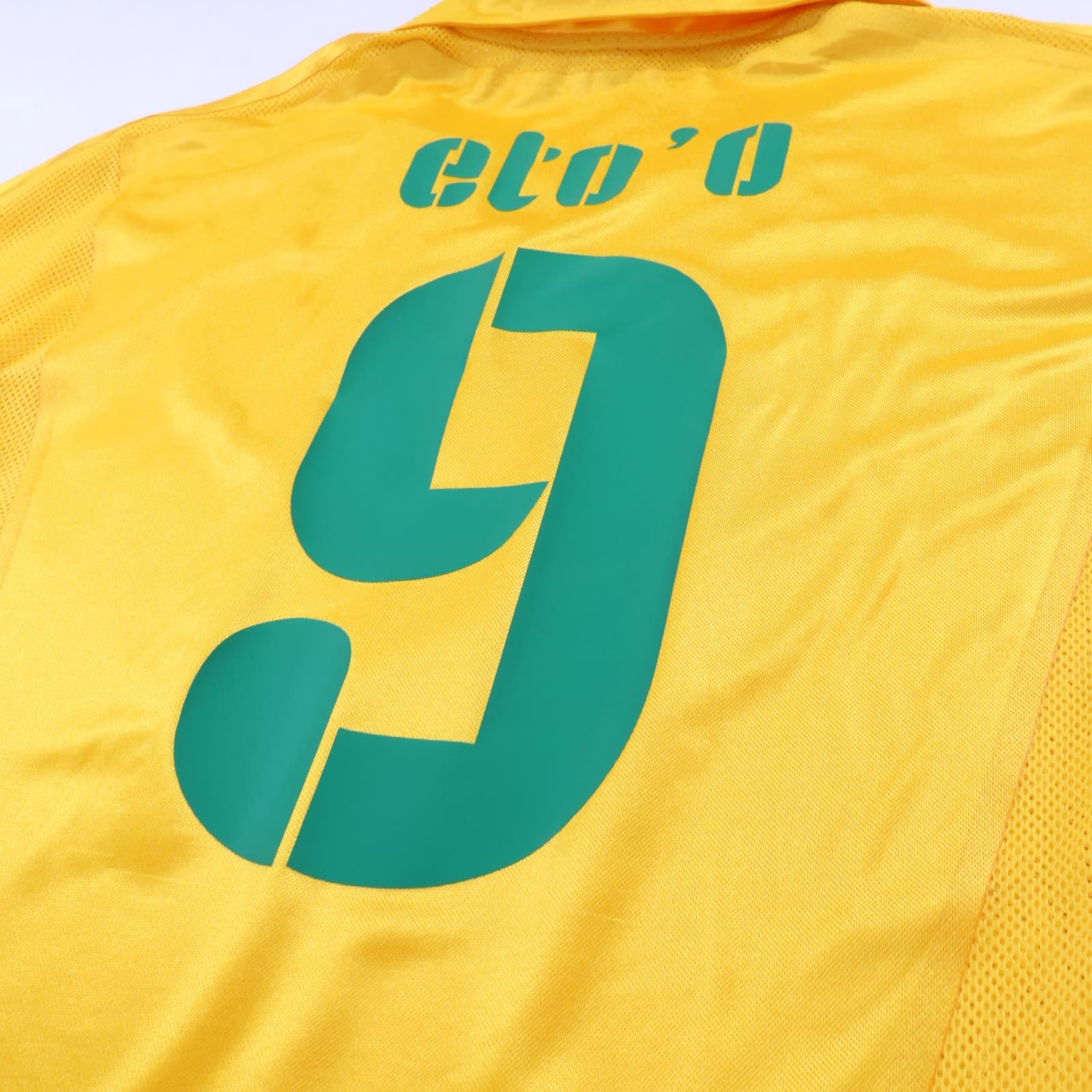 Cameroon Eto'O #9 2008/09 Away Shirt - Long Sleeve - M