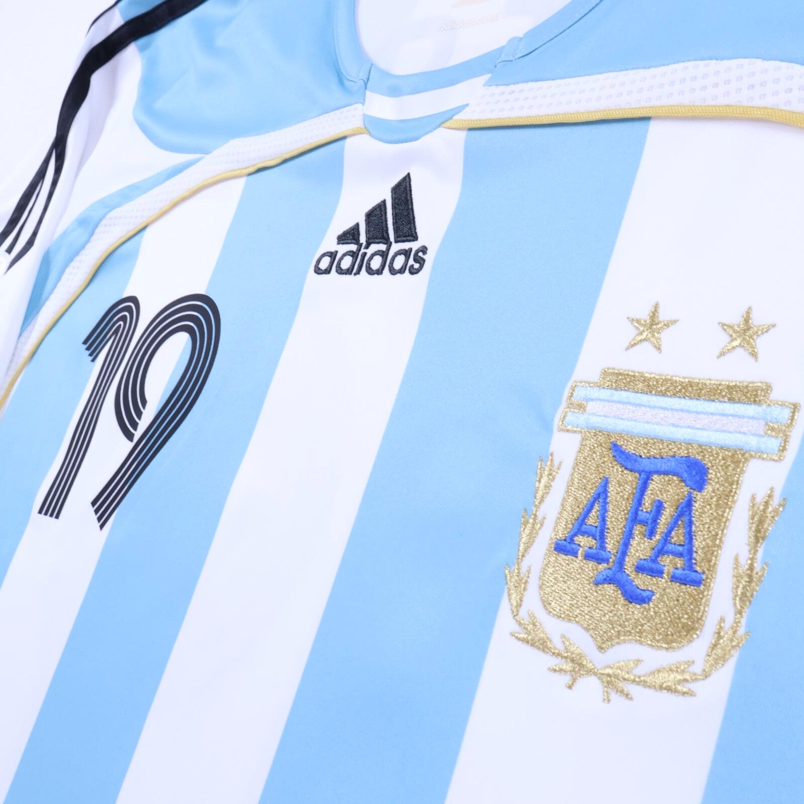 *NWT* Argentina Messi #19 2005/07 Home Shirt - XL