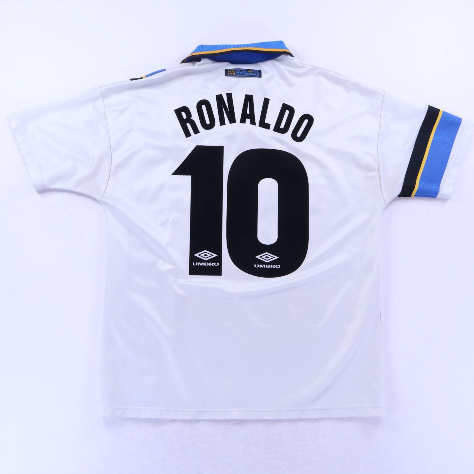 Inter Milan Ronaldo #10 1997/98 Away Shirt - M