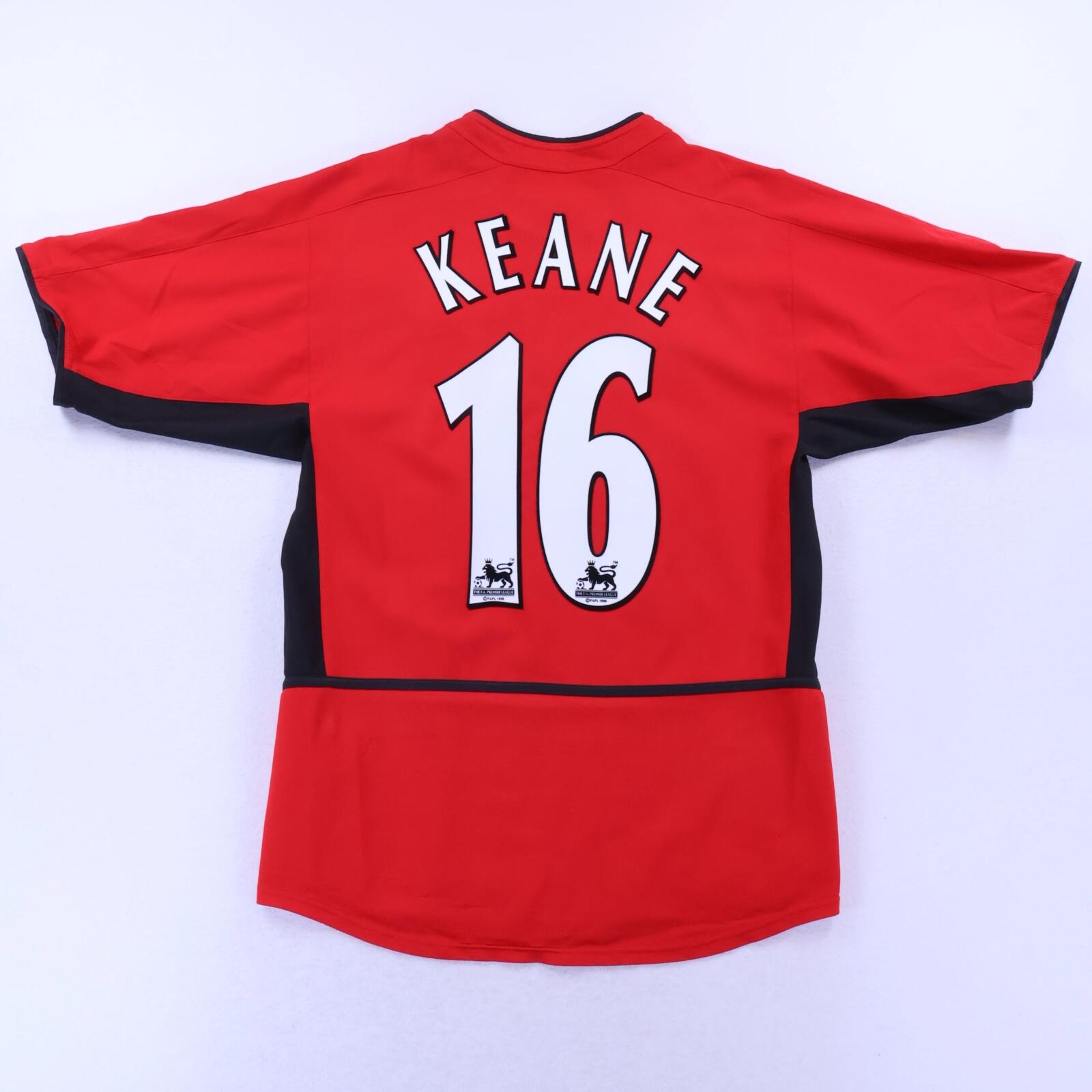 Manchester United Keane #16 2002/04 Home Shirt - S