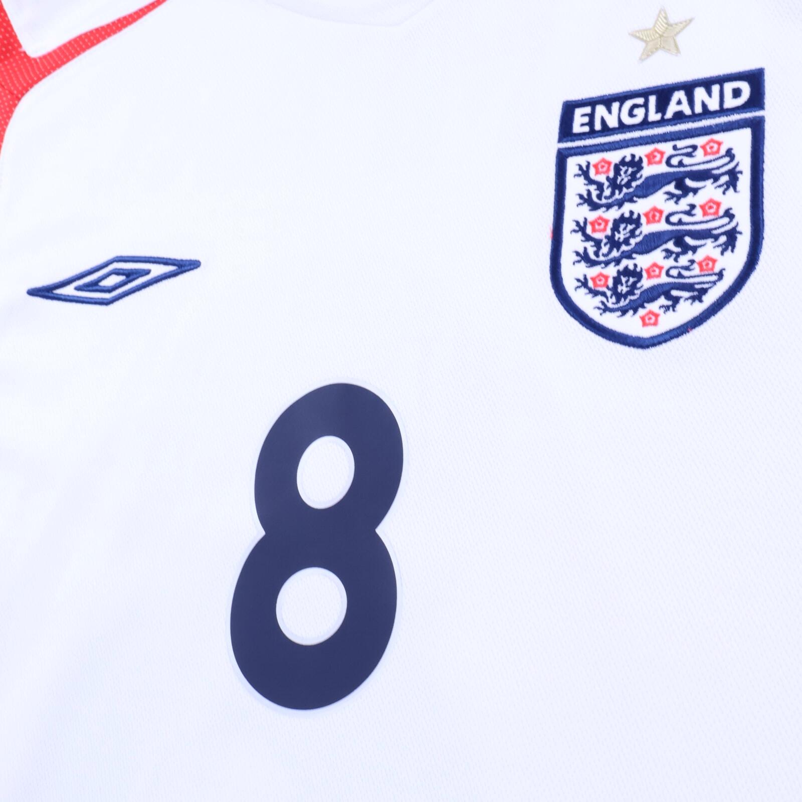 England Lampard #8 2005/07 Home Shirt - M