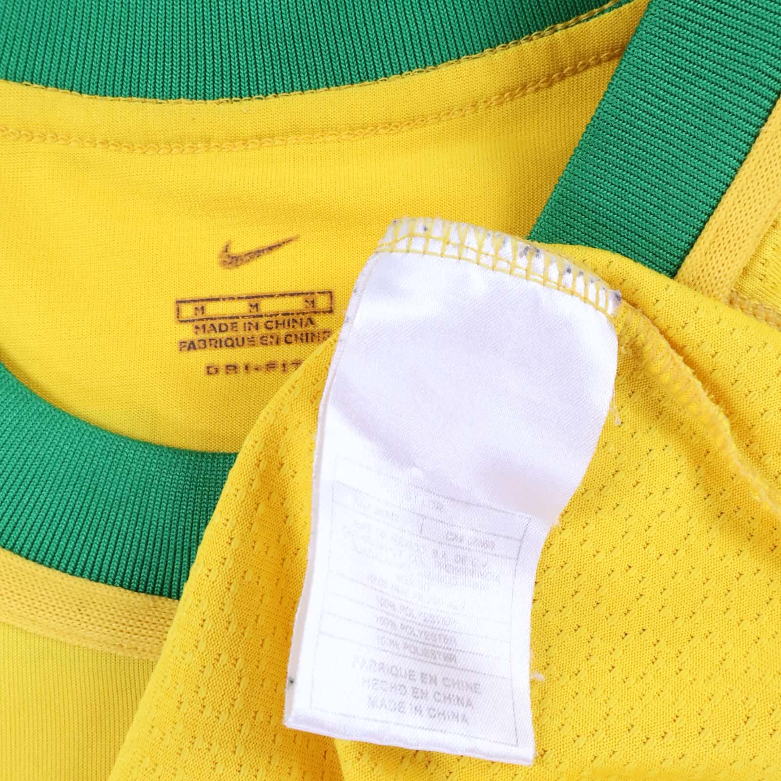 *MINT* Brazil Ronaldinho #7 2000/02 Home Shirt - M