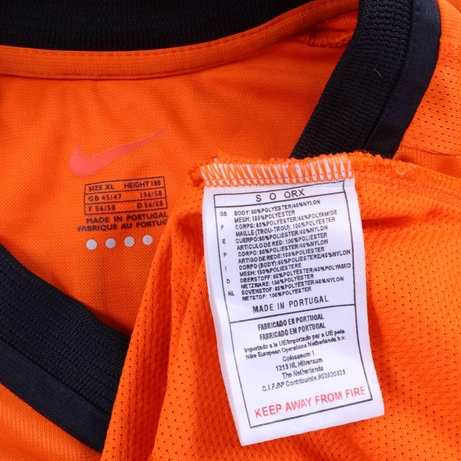 Netherlands Davids #8 2000/02 Home Shirt - XL