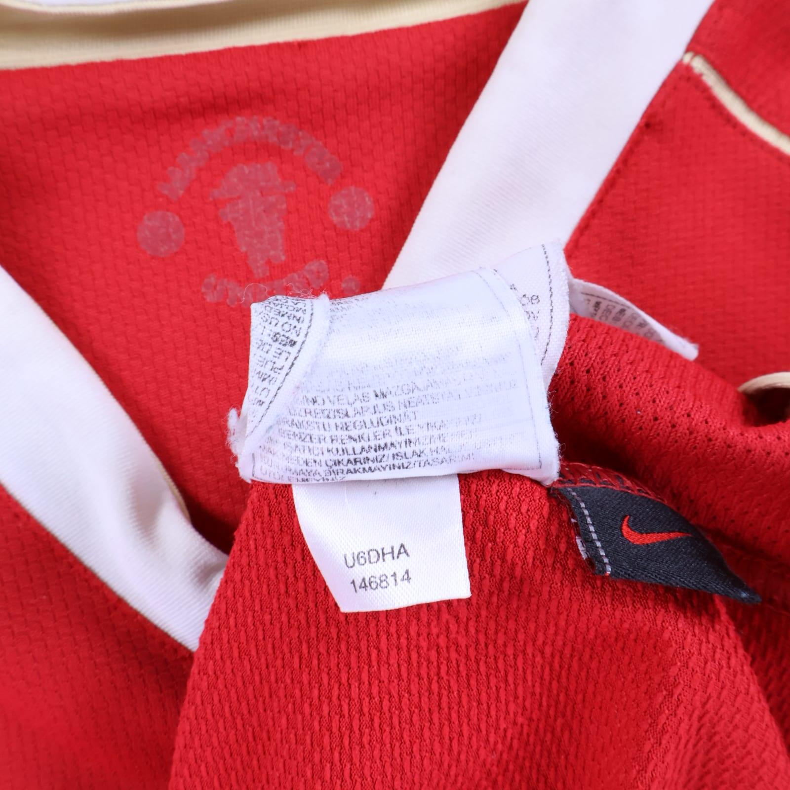 Manchester United Ferdinand #5 2006/07 Home Shirt - S