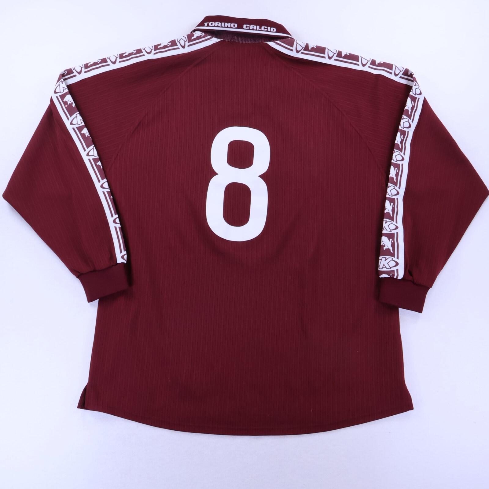 Torino F.C 1999/00 Home Shirt - Long Sleeve - XL