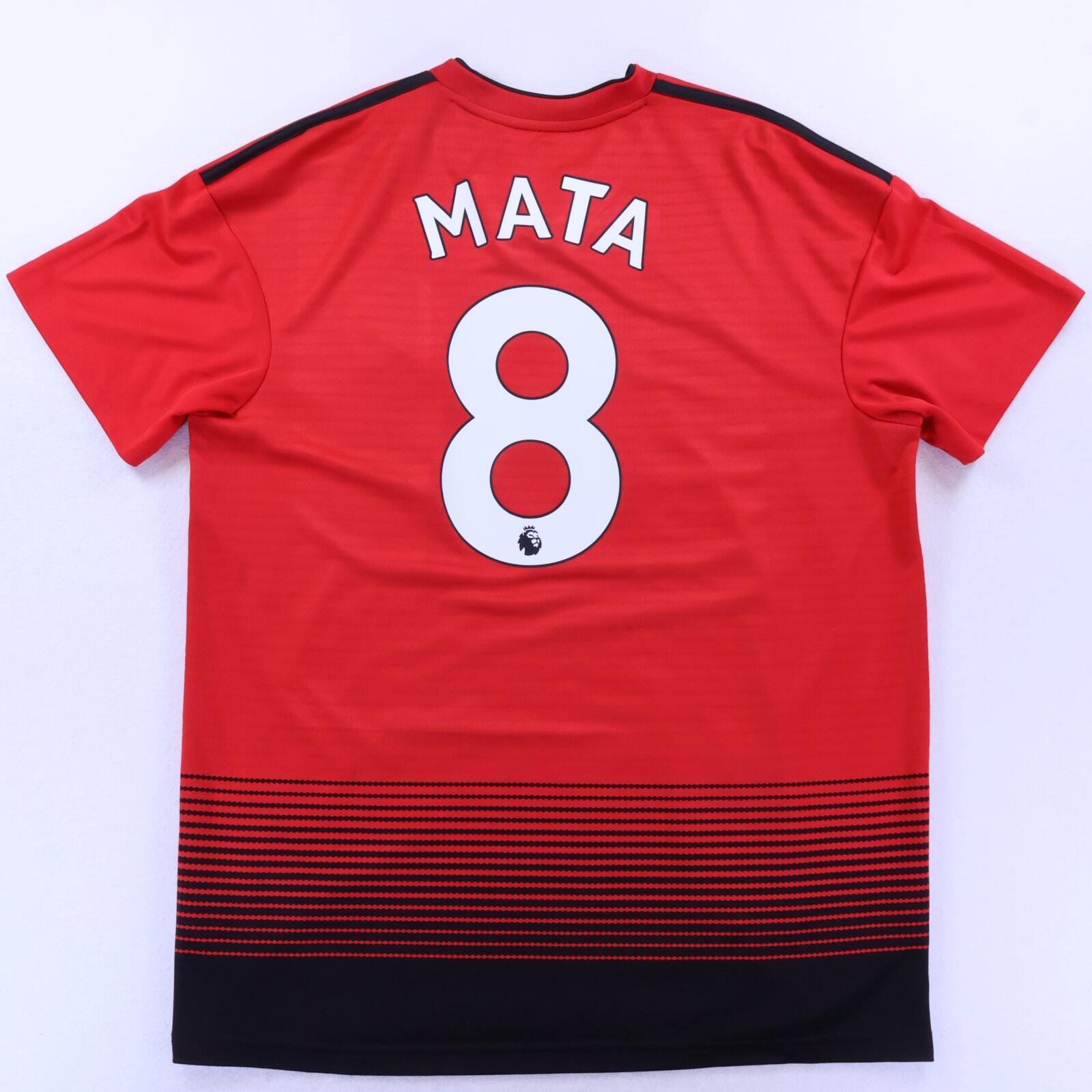 Manchester United Mata #8 2018/19 Home Shirt - XL