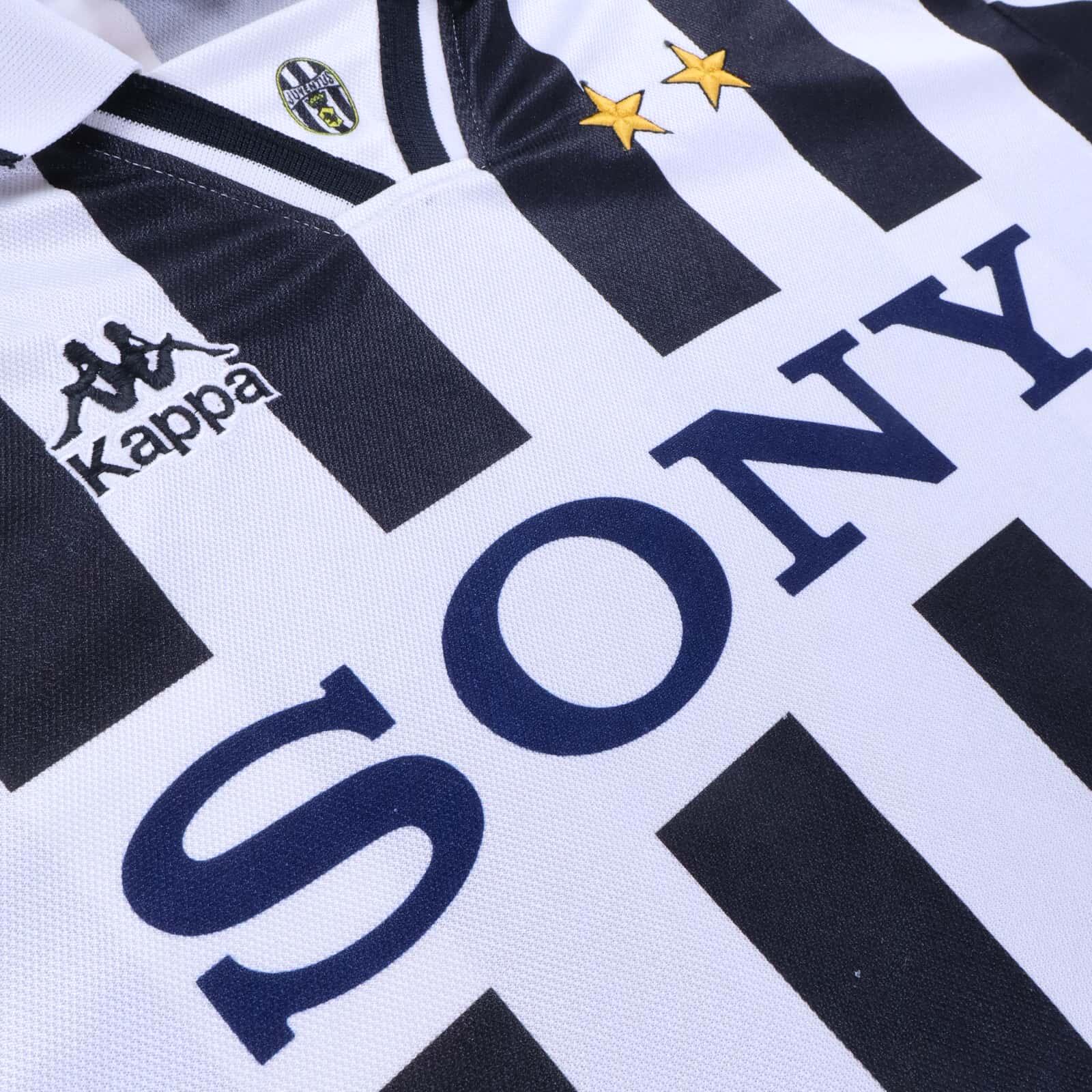 Juventus Del Piero #10 1995/97 Home Shirt - Long Sleeve - XL