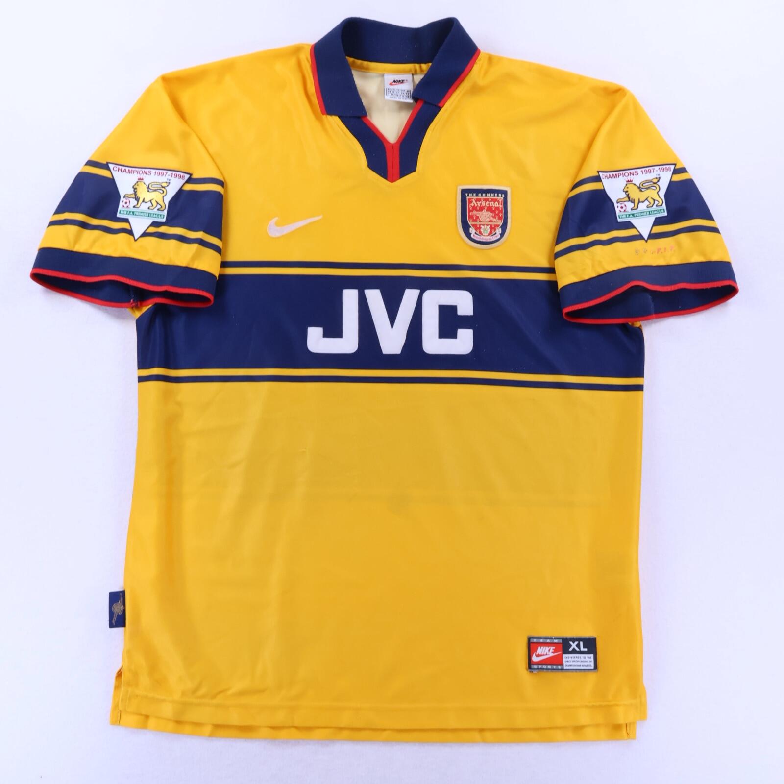 Arsenal Bergkamp #10 1997/99 Away Shirt - XL