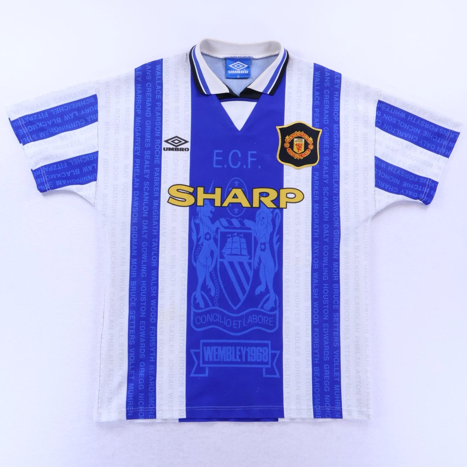 Manchester United Beckham #24 1994/96 Third Shirt - M
