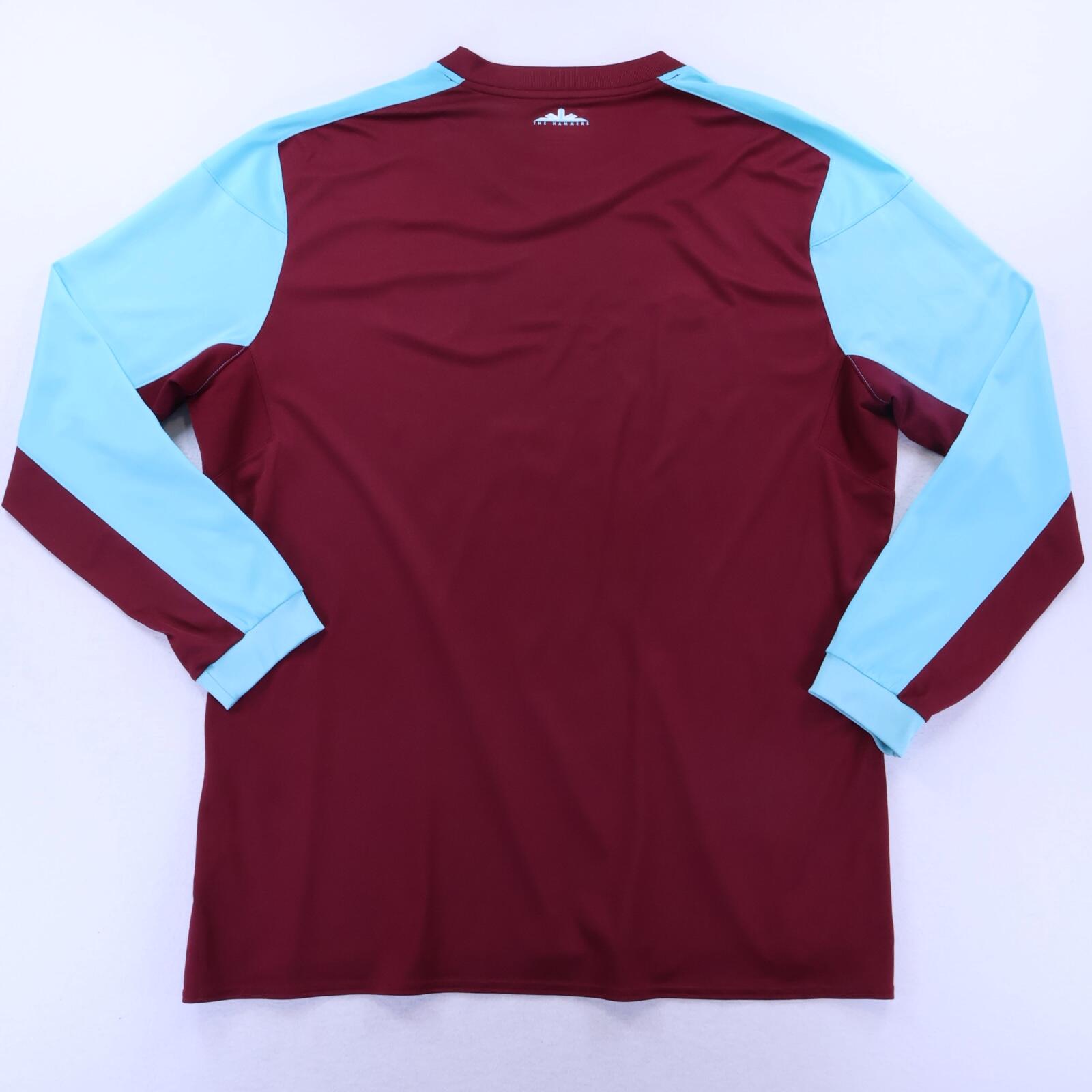 West Ham United 2017/18 Home Shirt - Long Sleeve - 3XL