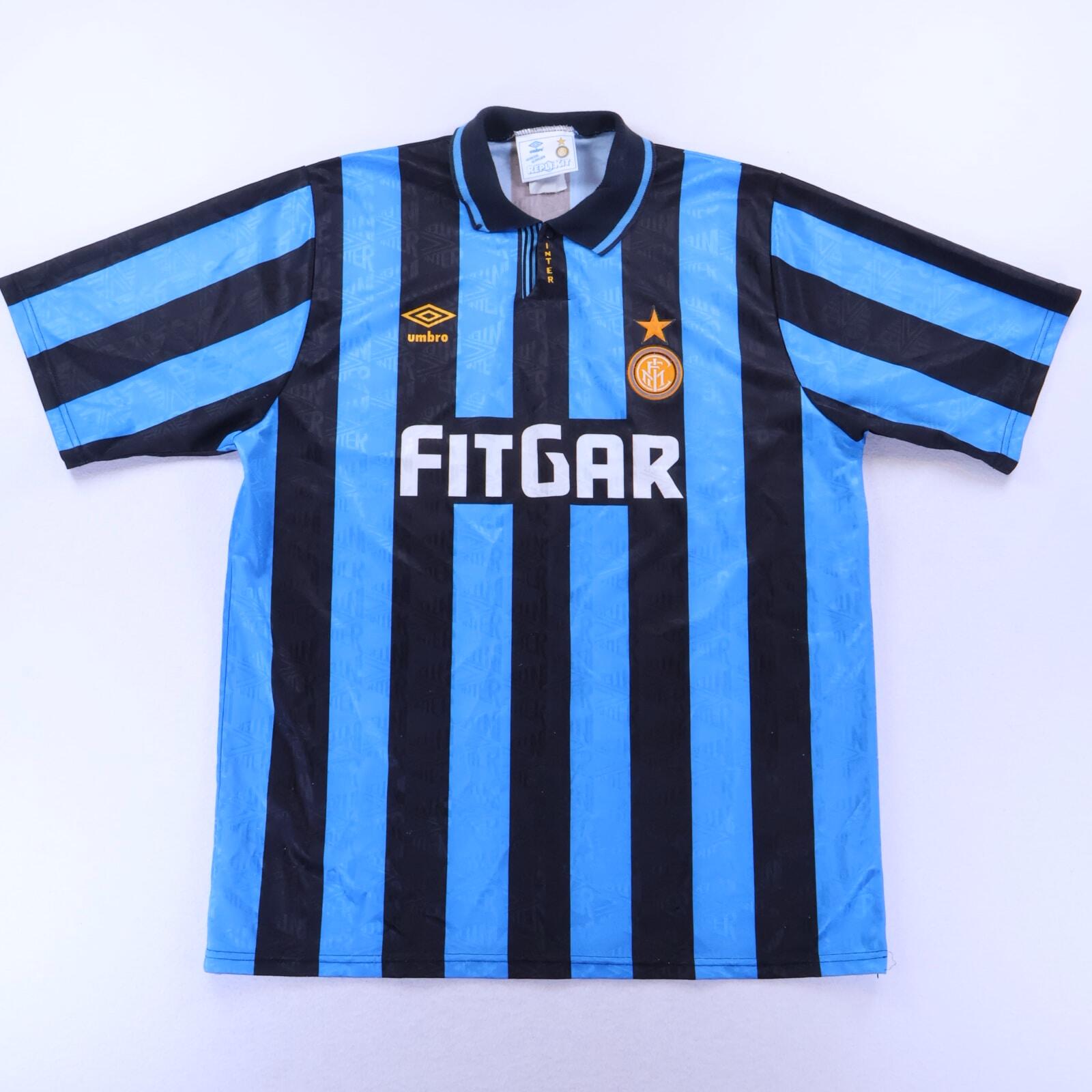 Inter Milan 1991/92 Home Shirt - XL