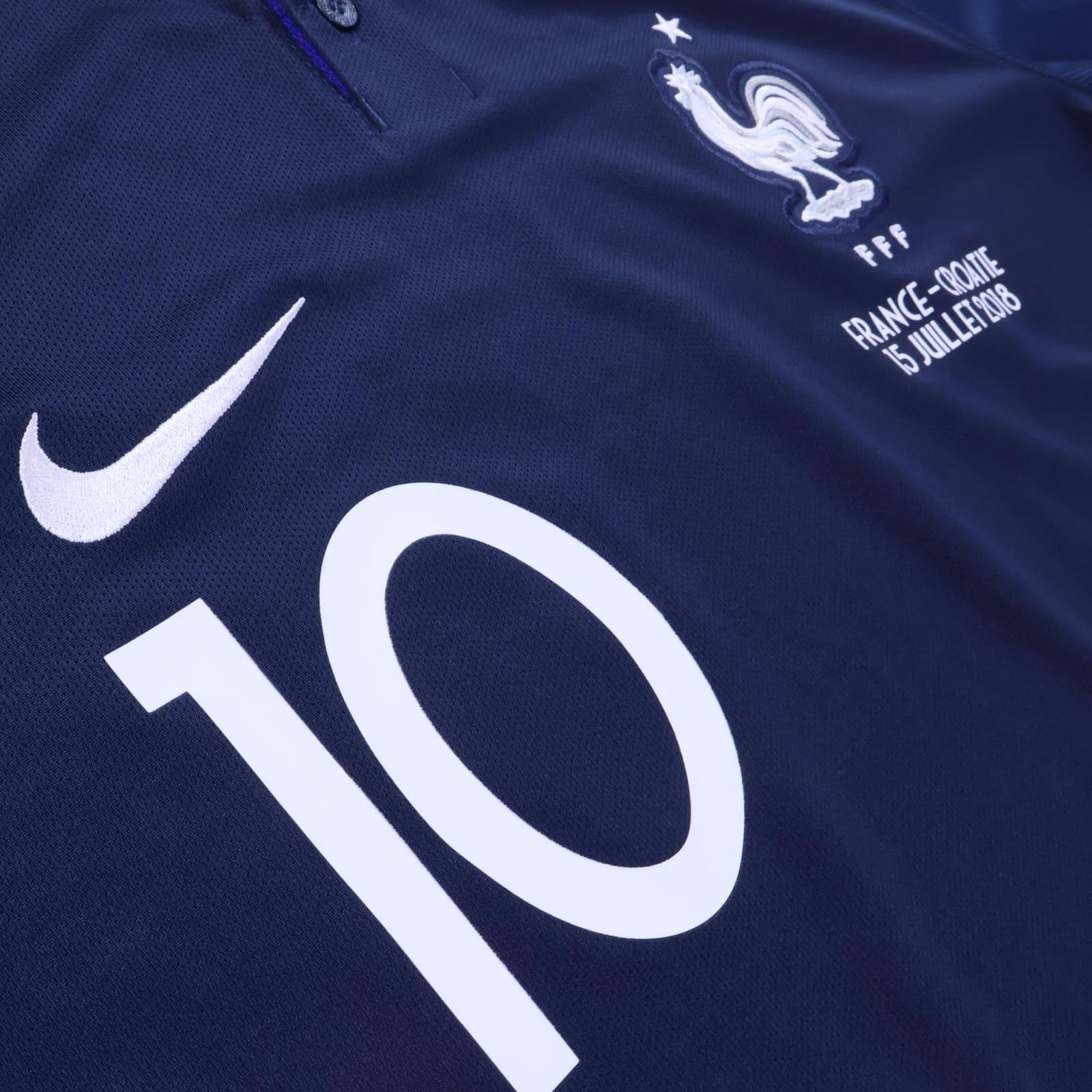 *NWT* France Mbappé #10 2018 Home Shirt - L