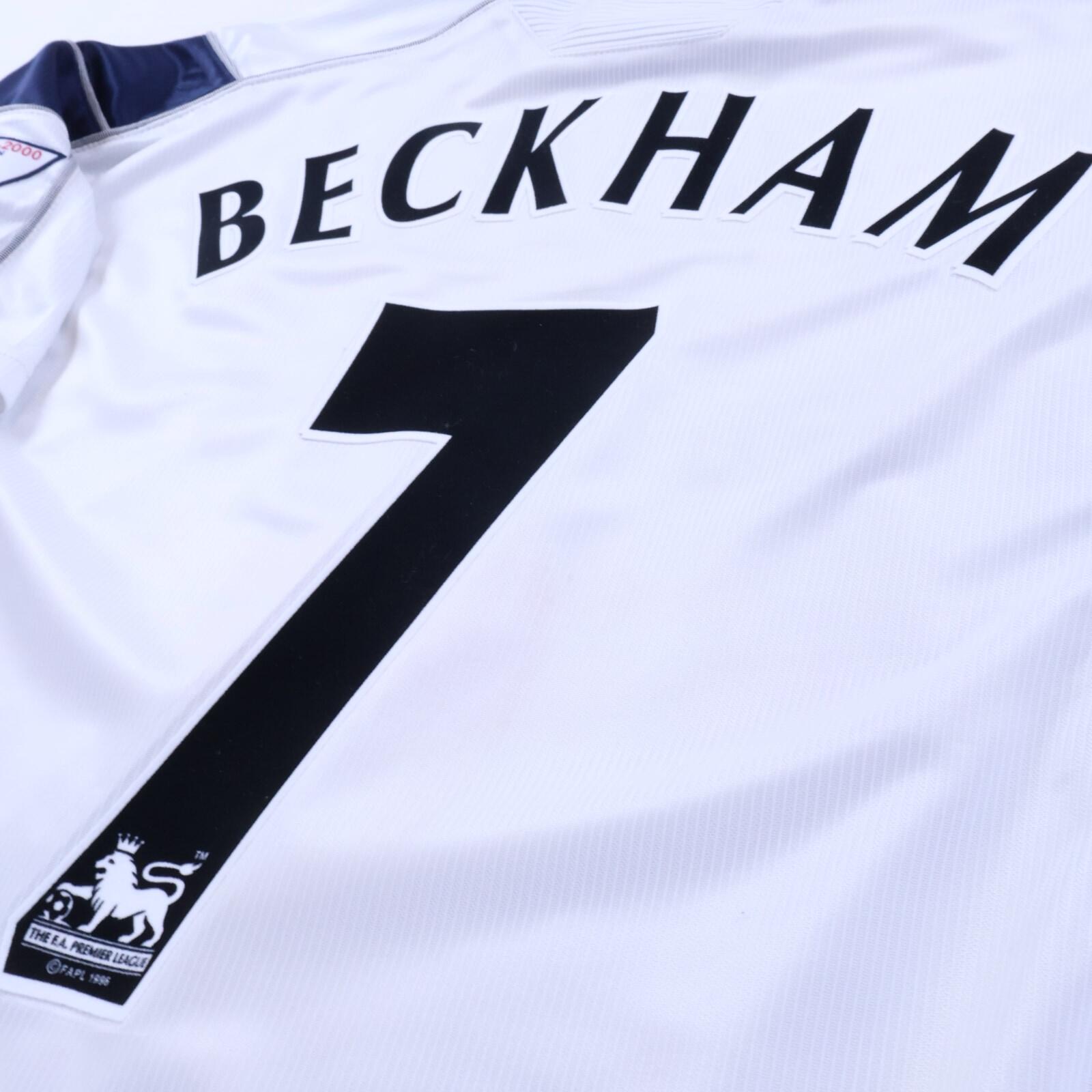 Manchester United Beckham #7 1999/00 Away Shirt - M
