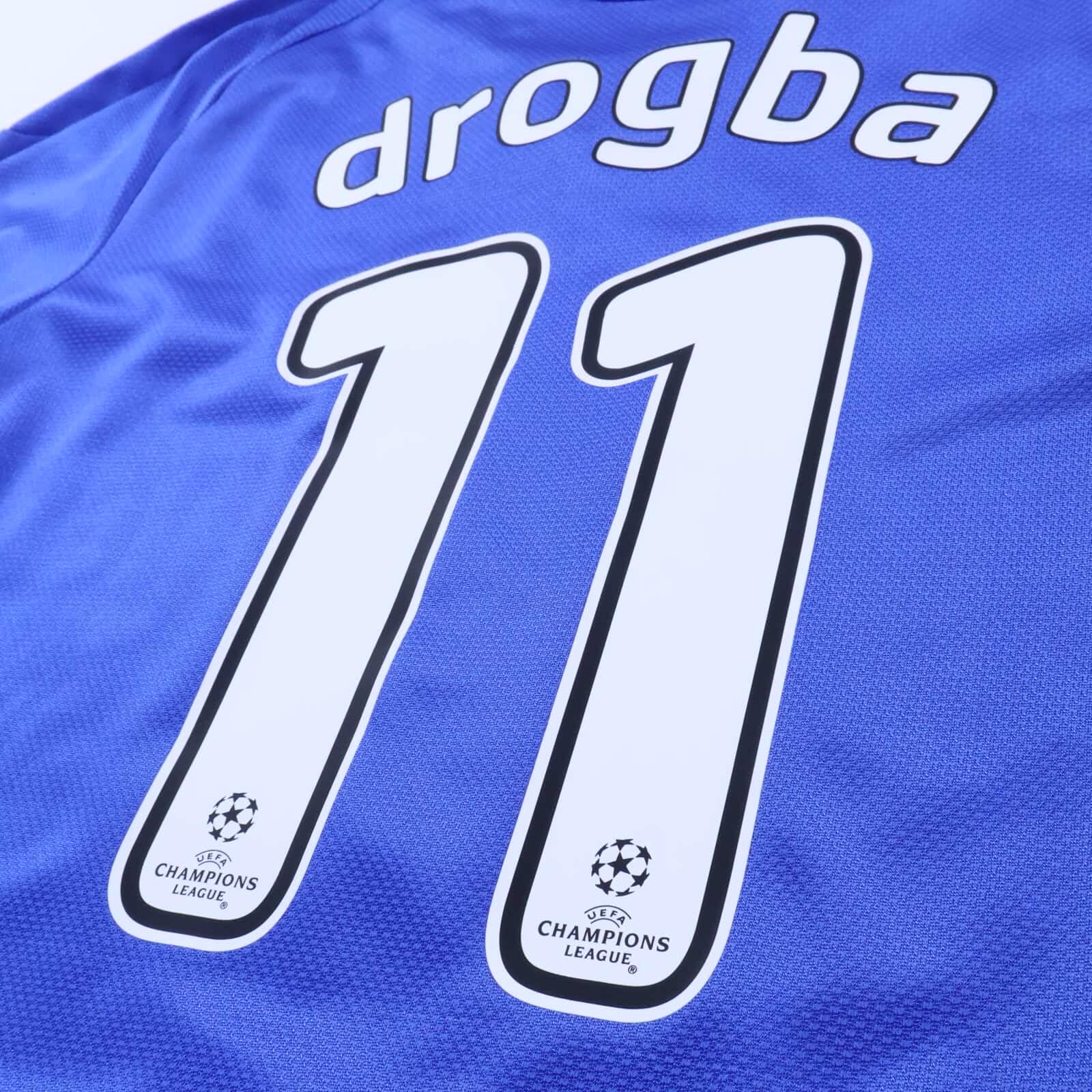 Chelsea Drogba #11 2008/09 Home Shirt - S