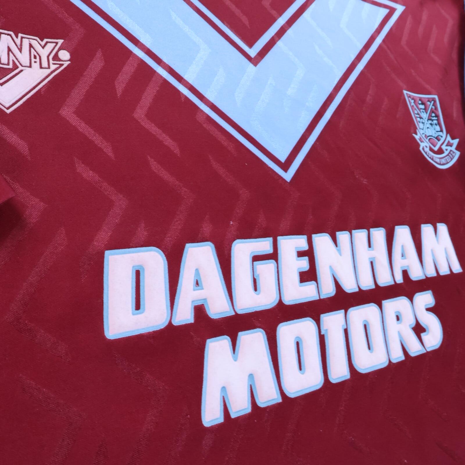West Ham United 1993/95 Home Shirt - XL