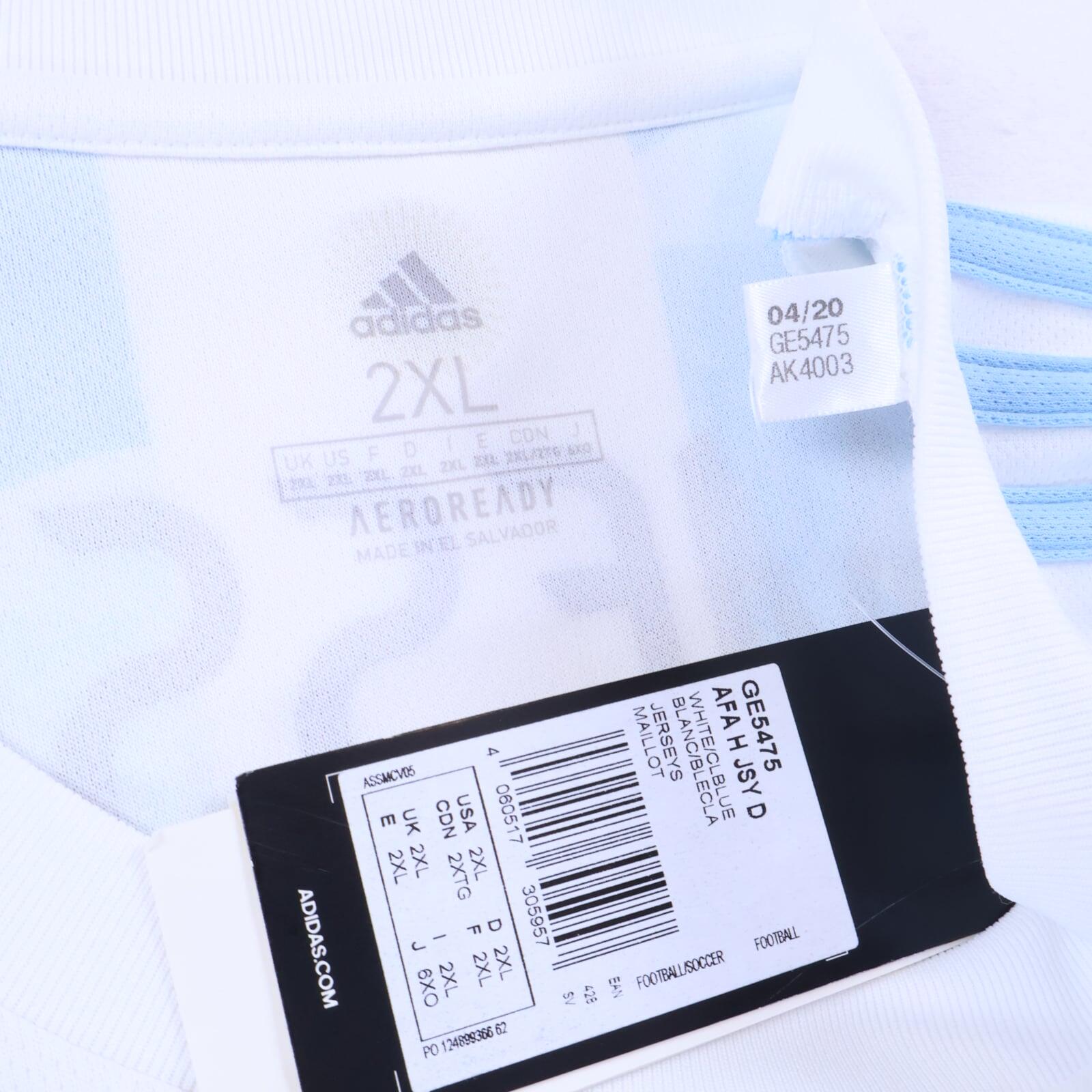 *NWT* Argentina Messi #10 2021/22 Home Shirt - 2XL