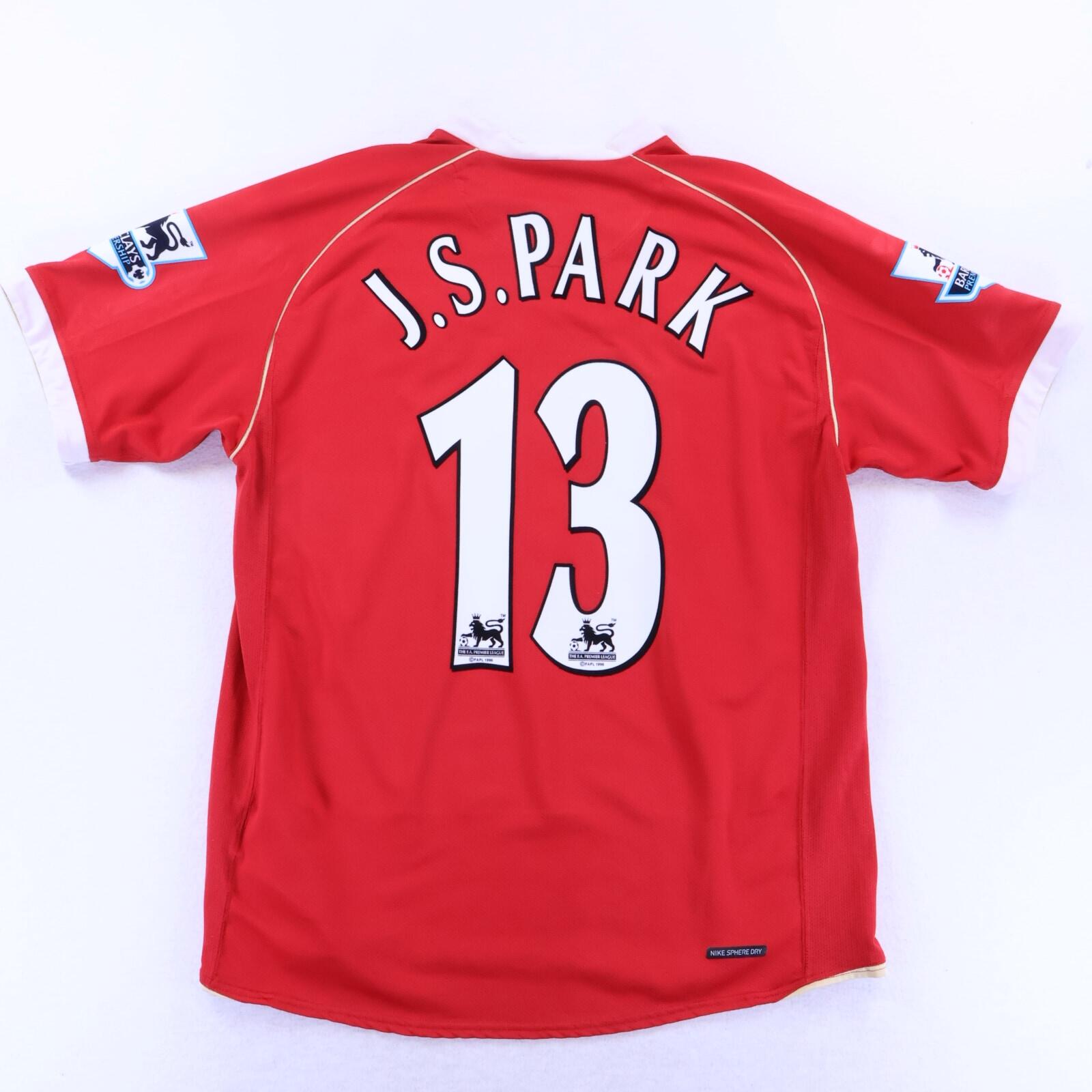 Manchester United J.S.Park #13 2006/07 Home Shirt - M