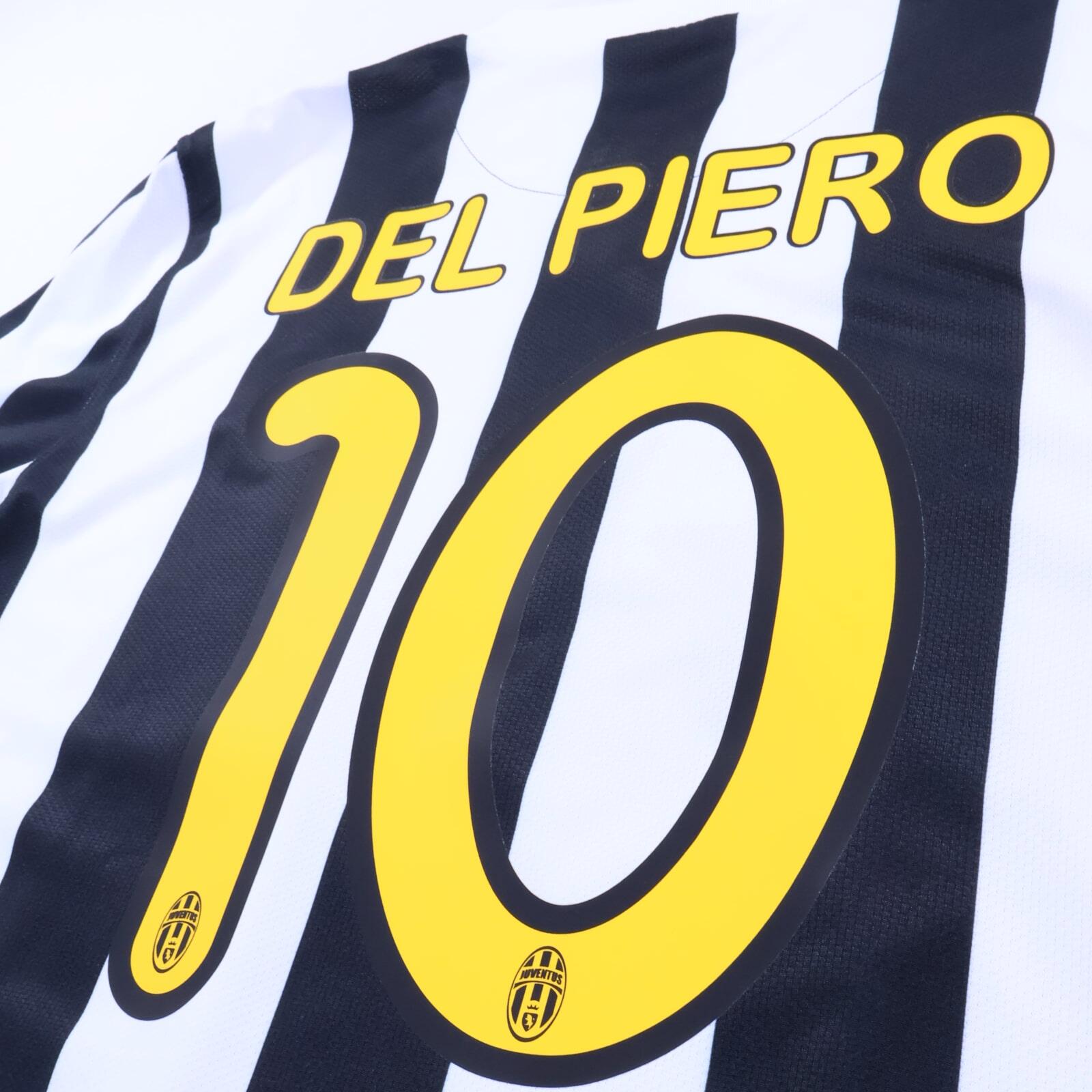 Juventus Del Piero #10 2009/10 Home Shirt - L