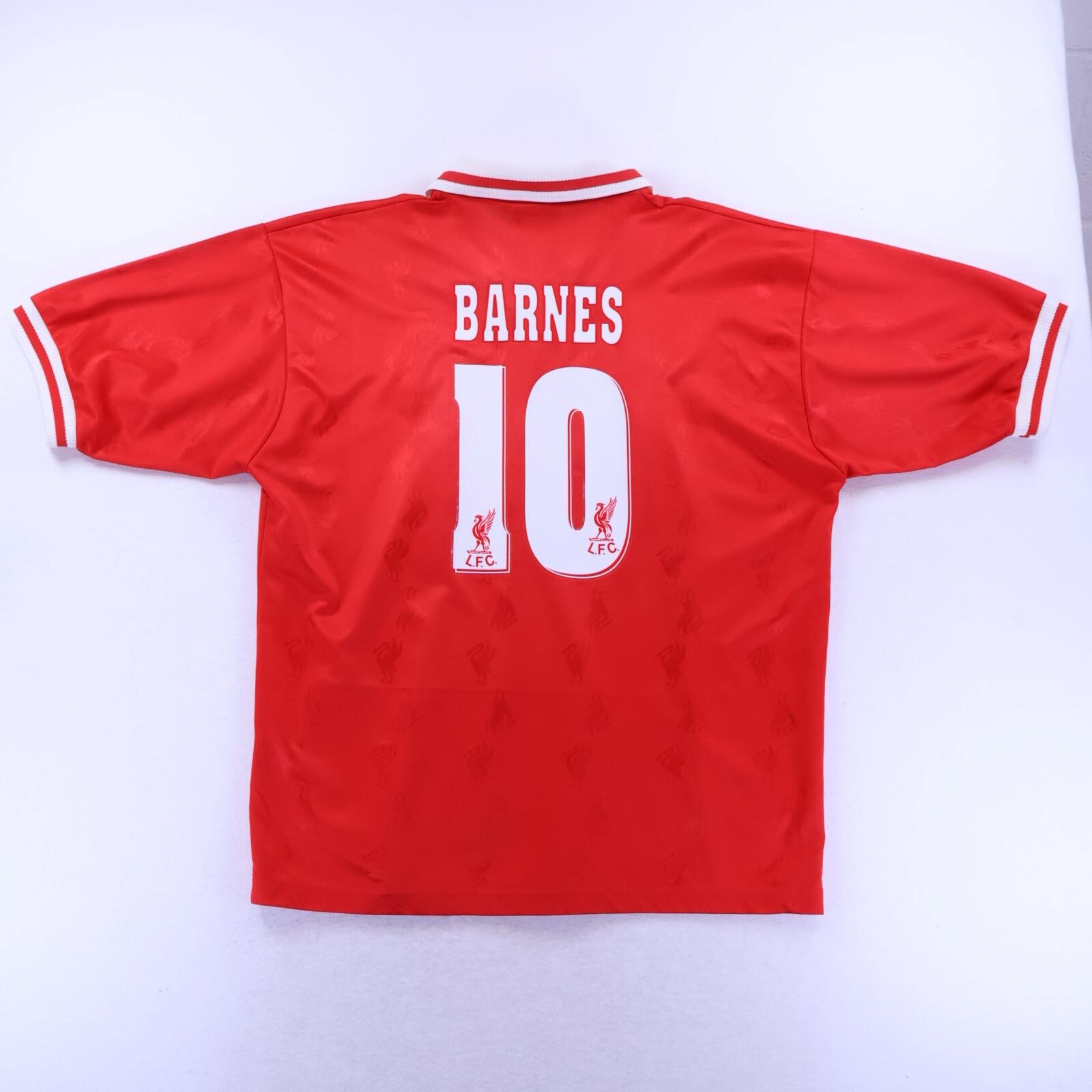 Liverpool F.C Barnes #10 1996/98 Home Shirt - XL