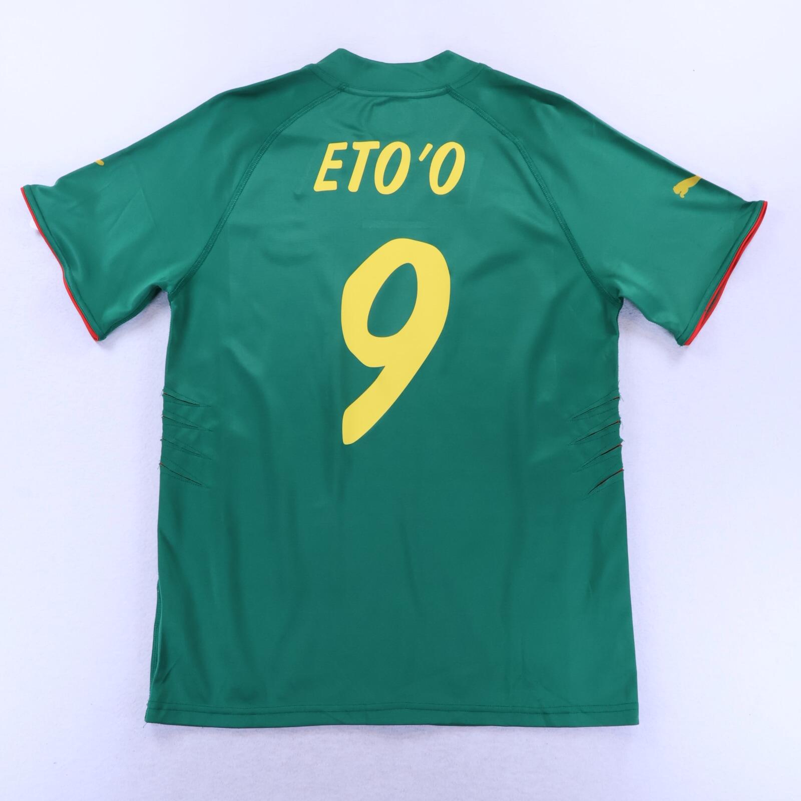 Cameroon Eto'O #9 2004/06 Home Shirt - XL