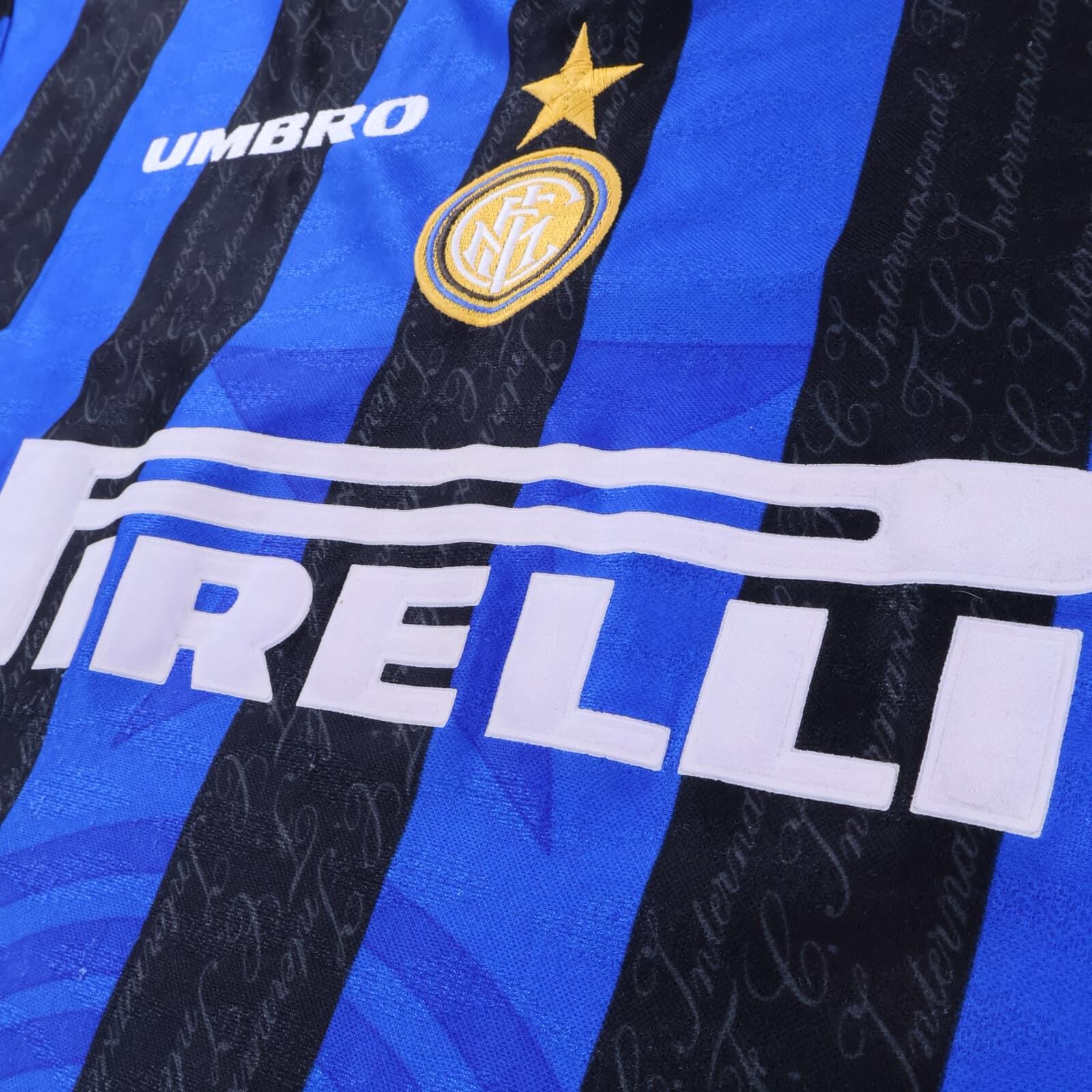 Inter Milan Ronaldo #10 1997/98 Home Shirt - L