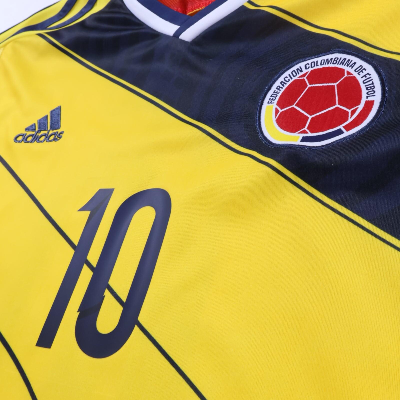 Colombia James #10 2014/15 Home Shirt - Long Sleeve - XL