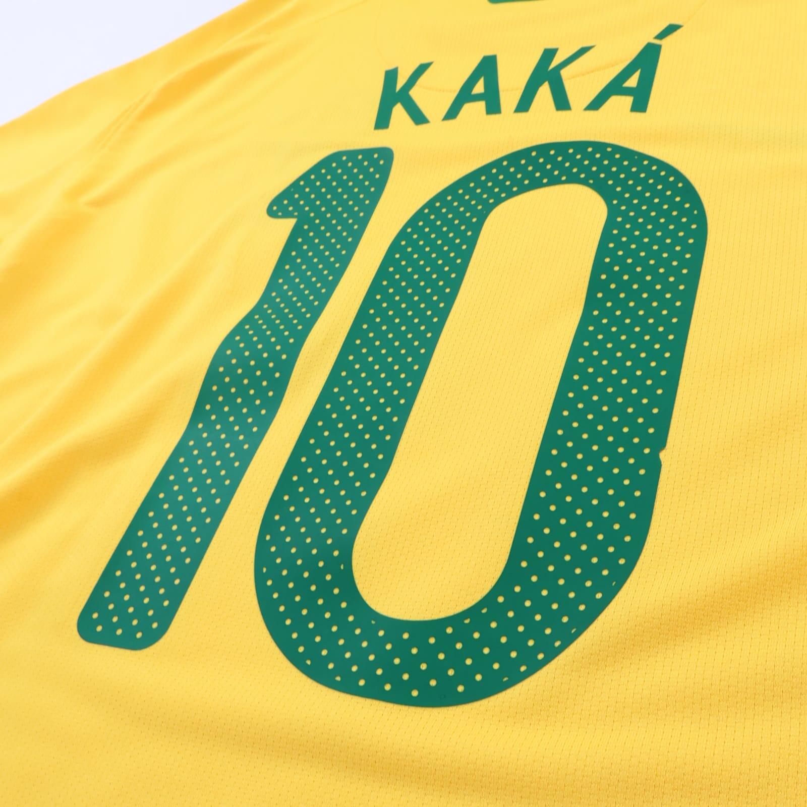 *NWT* Brazil Kaka #10 2010/11 Home Shirt - L
