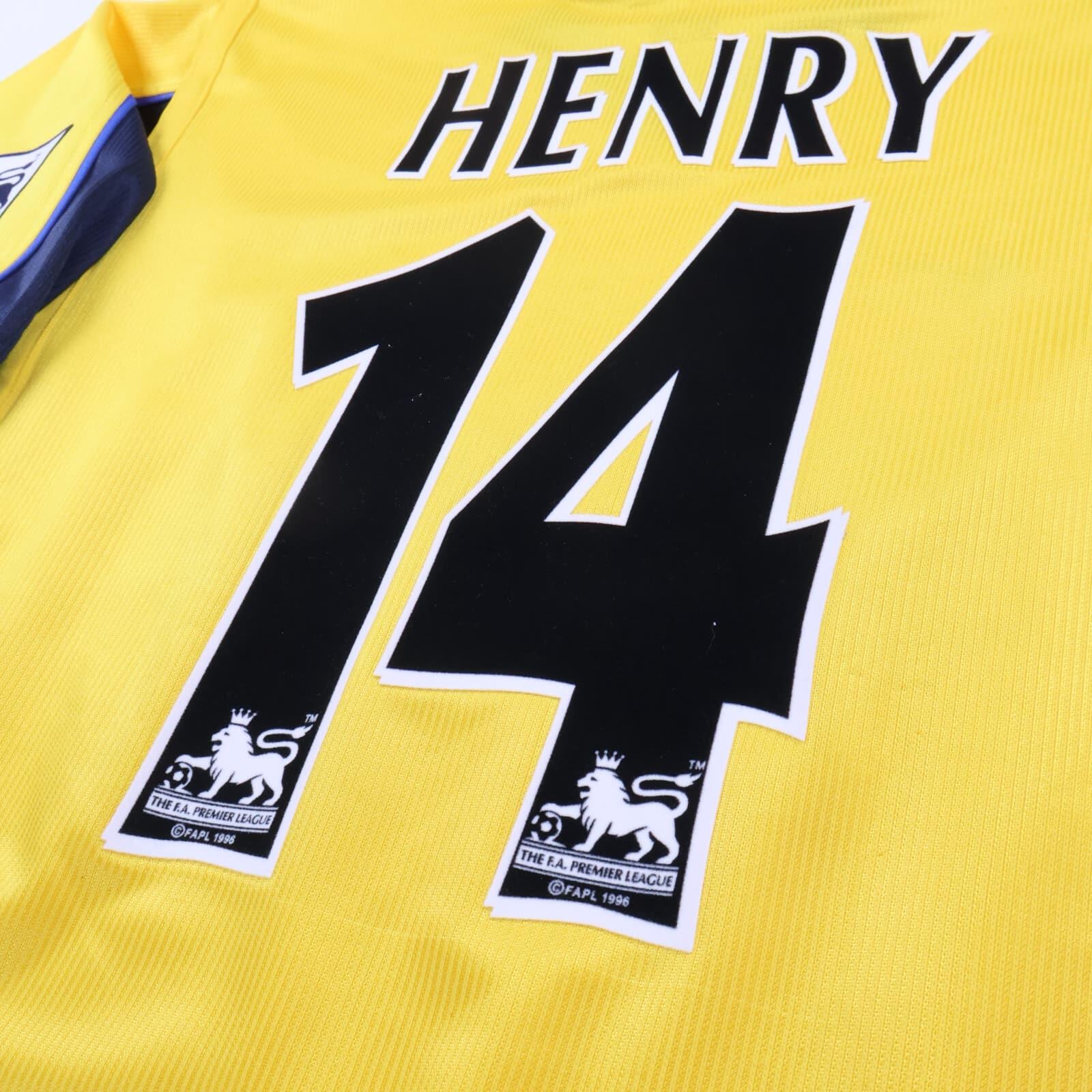 Arsenal Henry #14 1999/01 Away Shirt - L