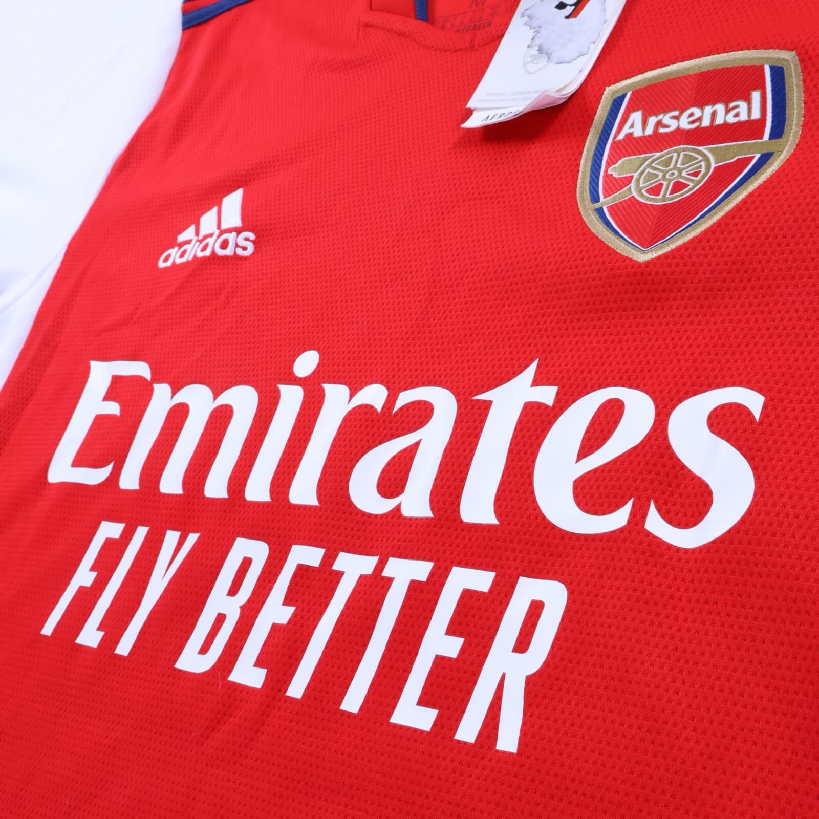 *NWT* Arsenal Saka #7 2021/22 Home Shirt - Long Sleeve - M