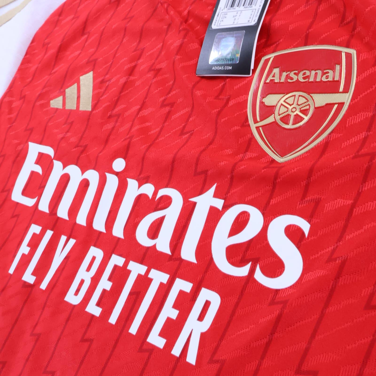 *NWT* Arsenal Rice #41 2023/24 Kit Room Home Shirt - S