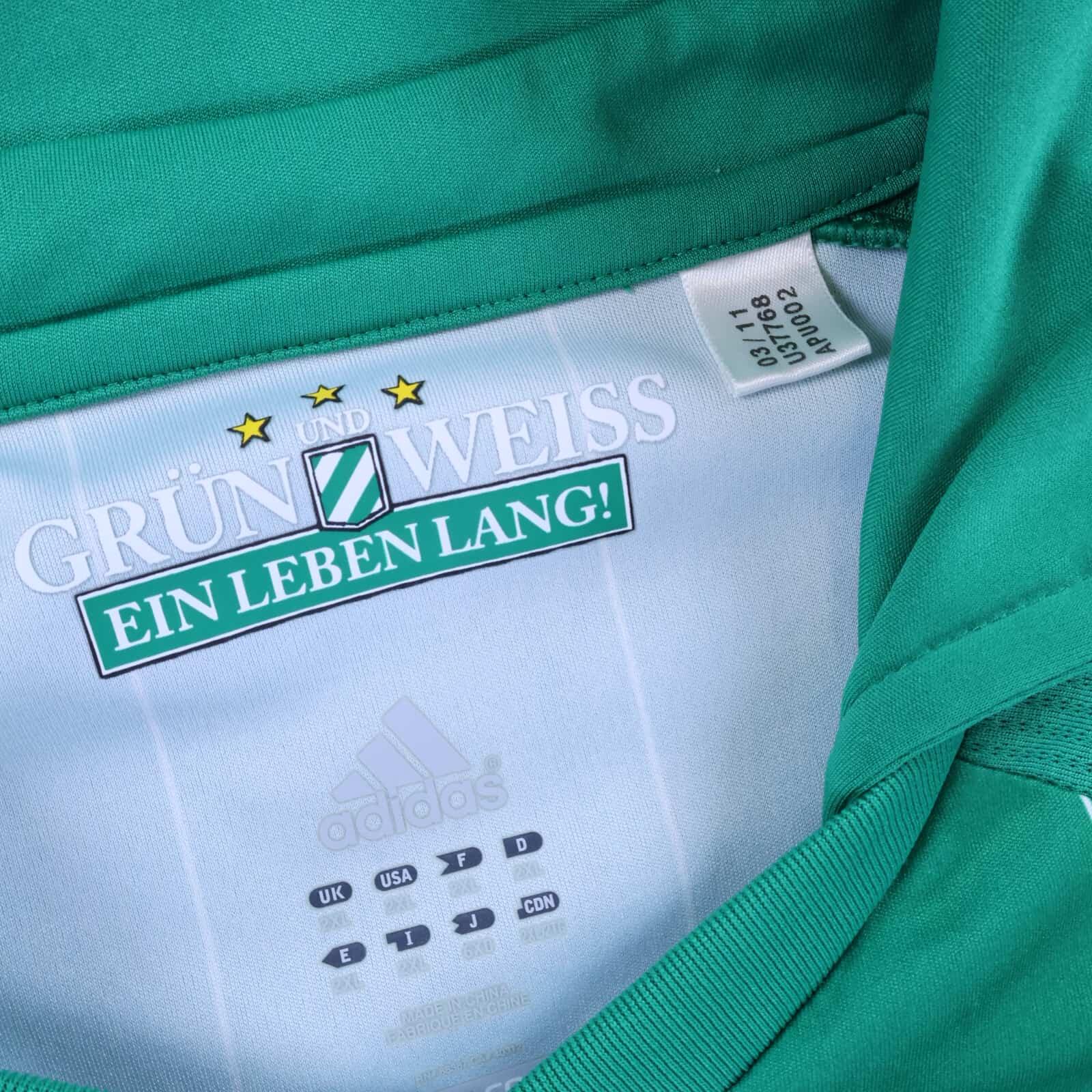 Rapid Wien 2011/12 Home Shirt - 2XL