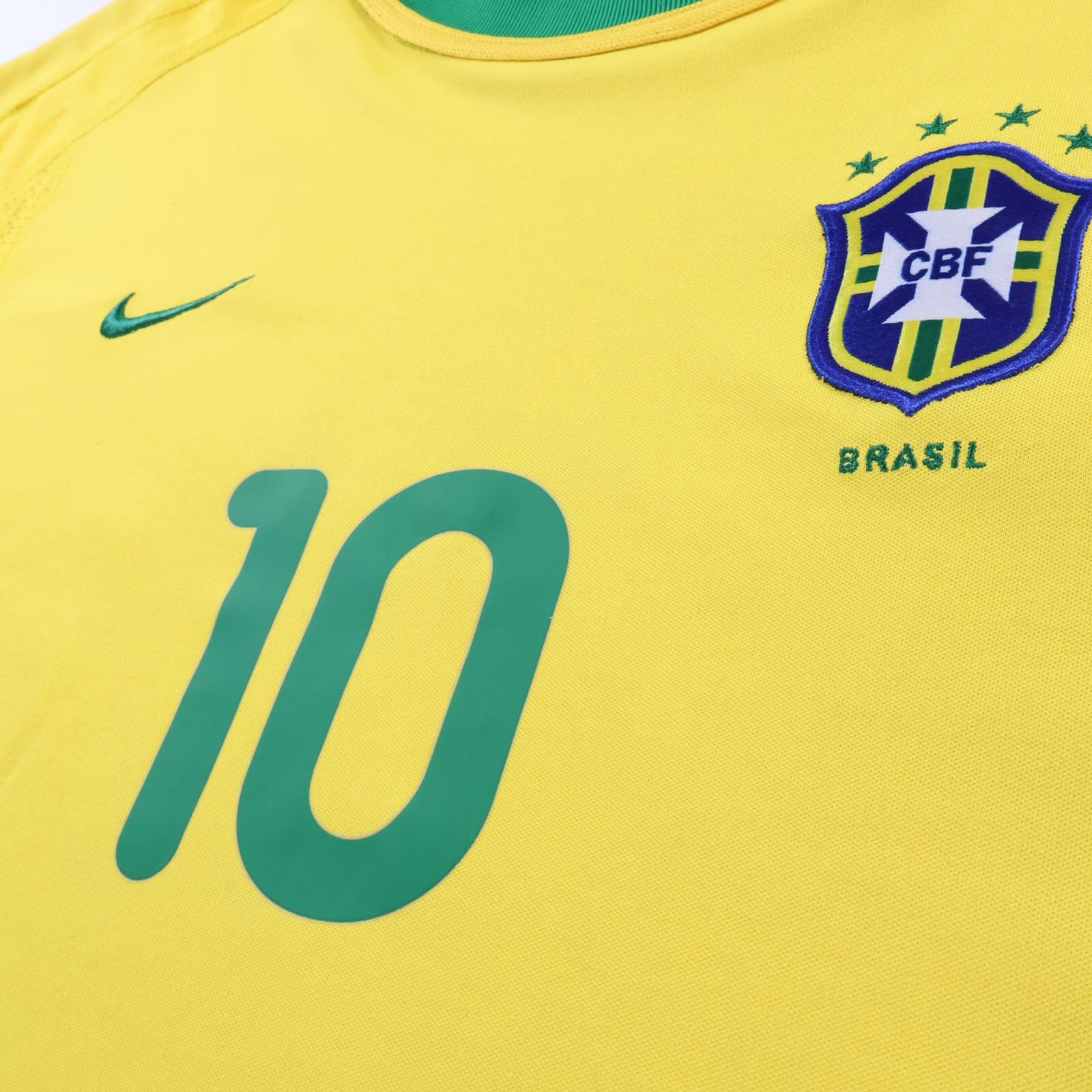 Brazil 2002/04 Home Shirt - XL