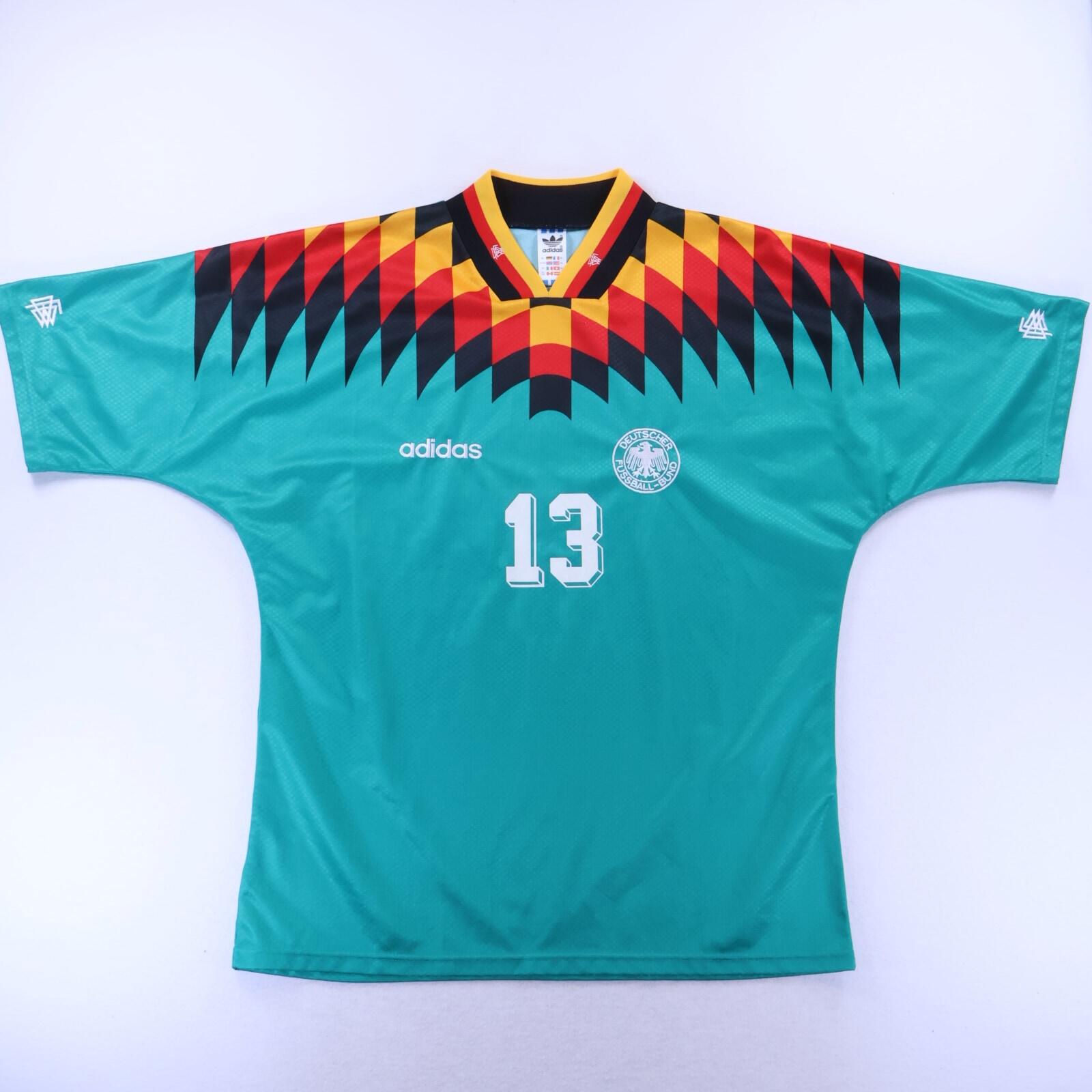 Germany Voller #13 1994/96 Away Shirt - XL