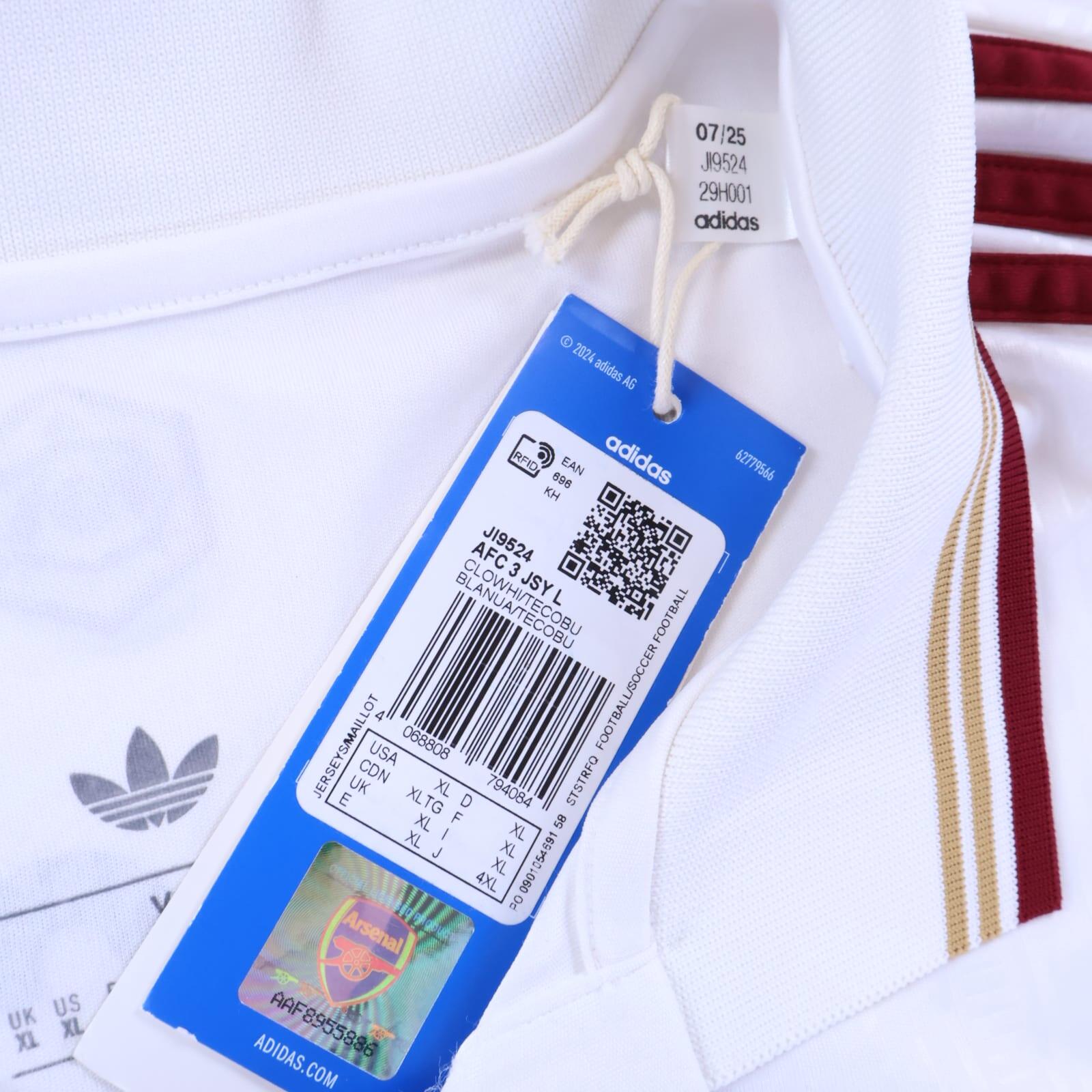 *NWT* Arsenal Rice #41 2025/26 Third Shirt - XL