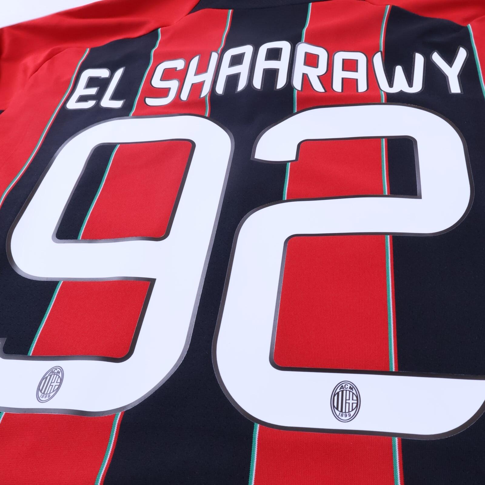 Ac Milan El Shaarawy #92 2012/13 Home Shirt - L