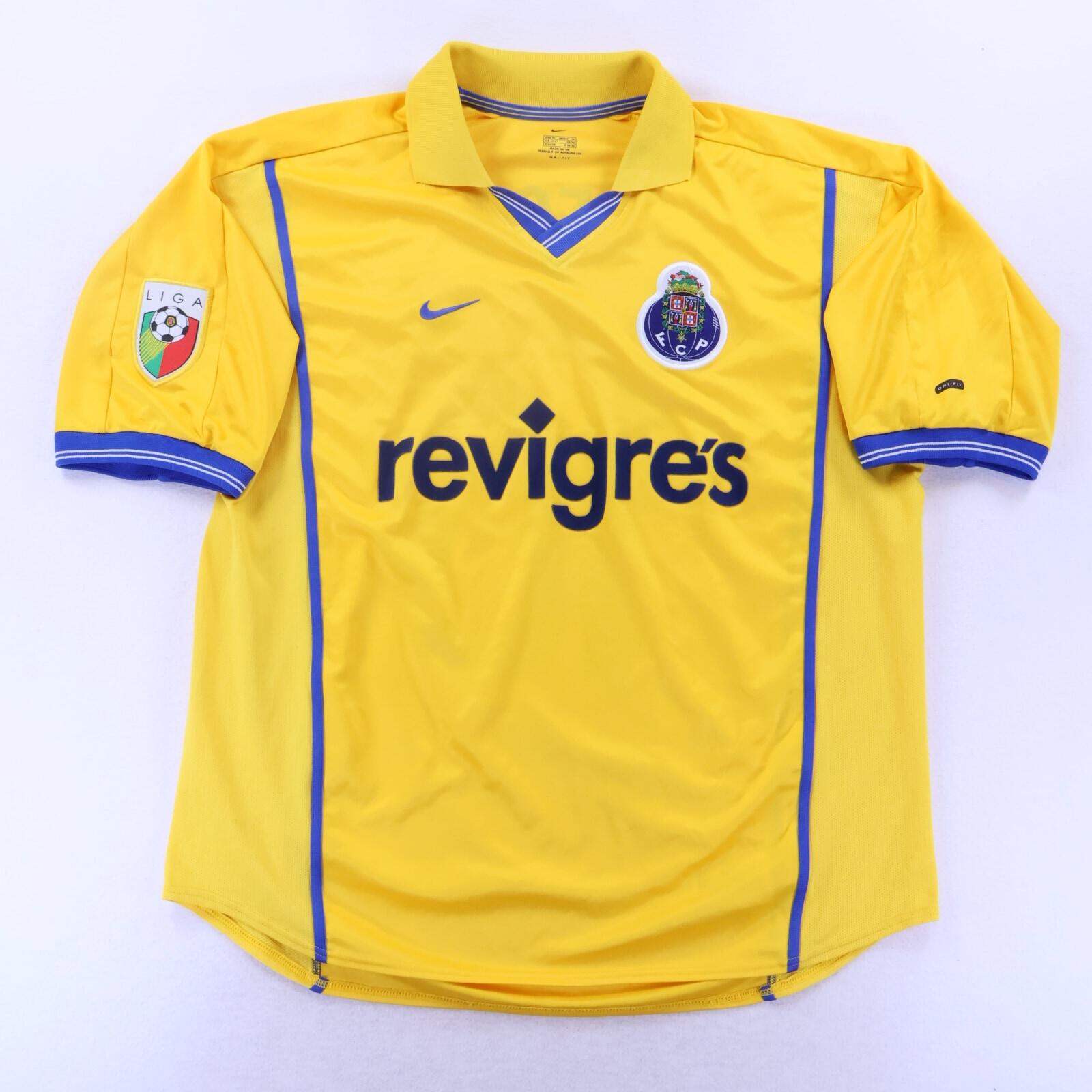 Fc Porto Deco #10 2000/01 Away Shirt - XL