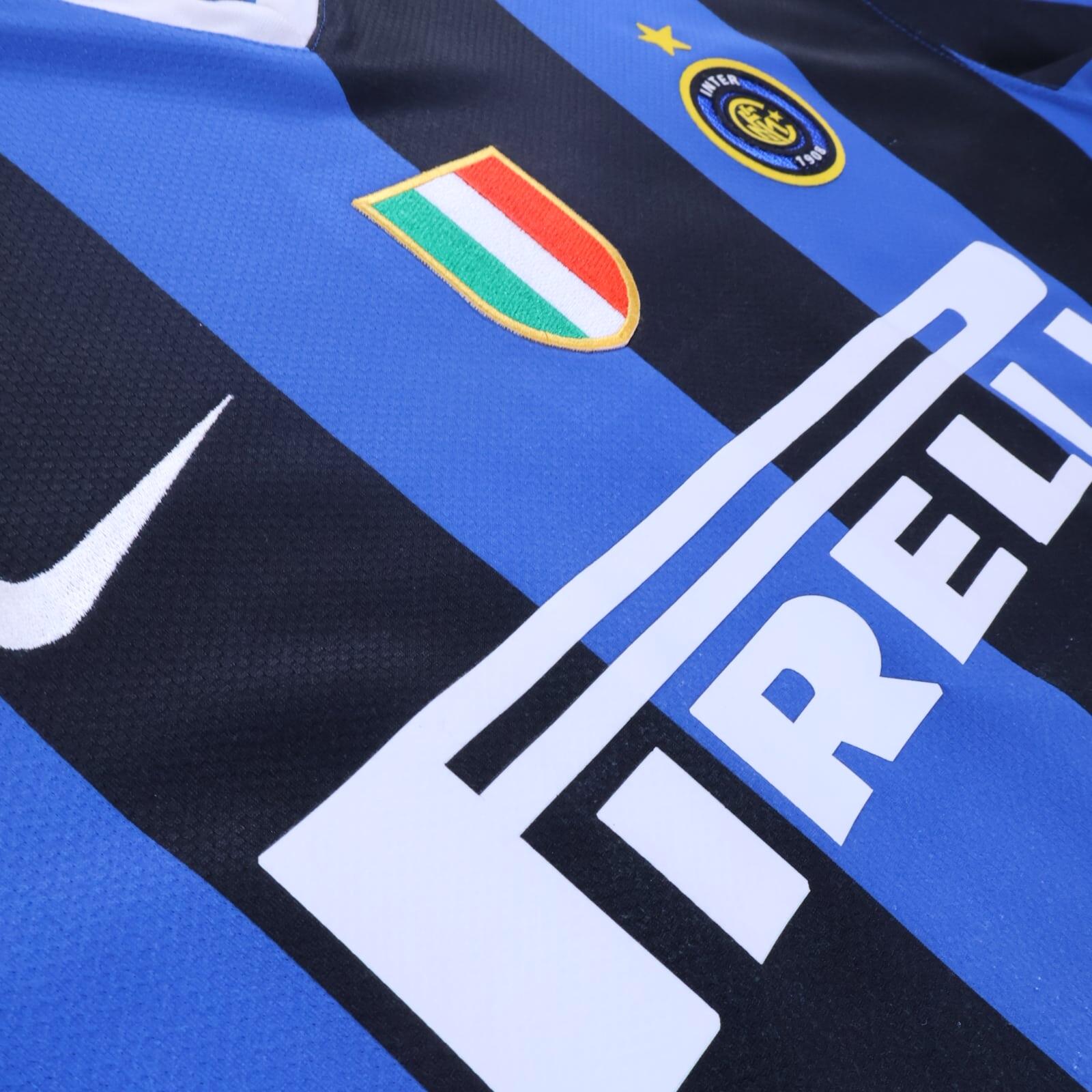 Inter Milan Adriano #10 2006/07 Home Shirt - XL