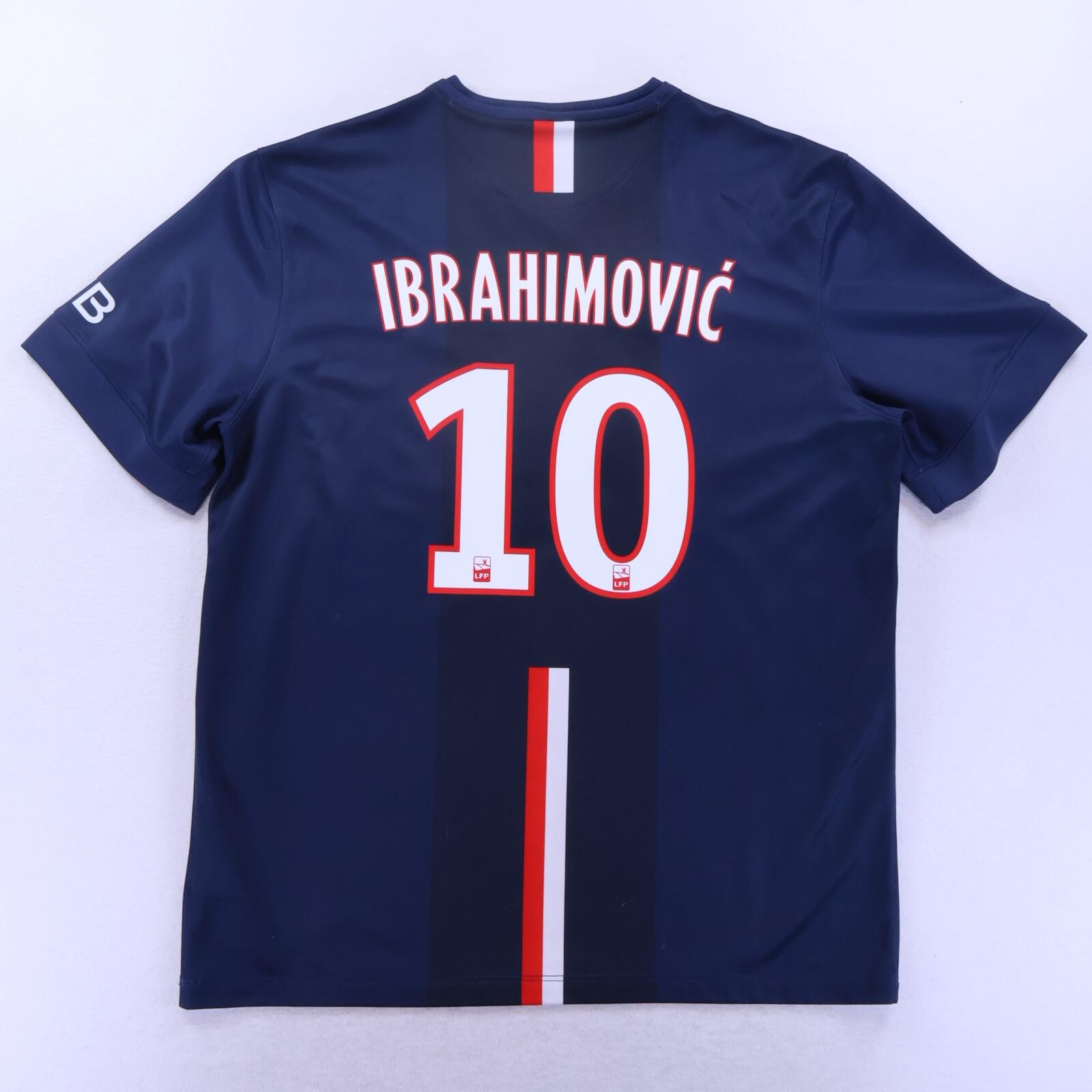 *MINT* Paris Saint-Germain F.C Ibrahimović #10 2014/15 Home Shirt - XL