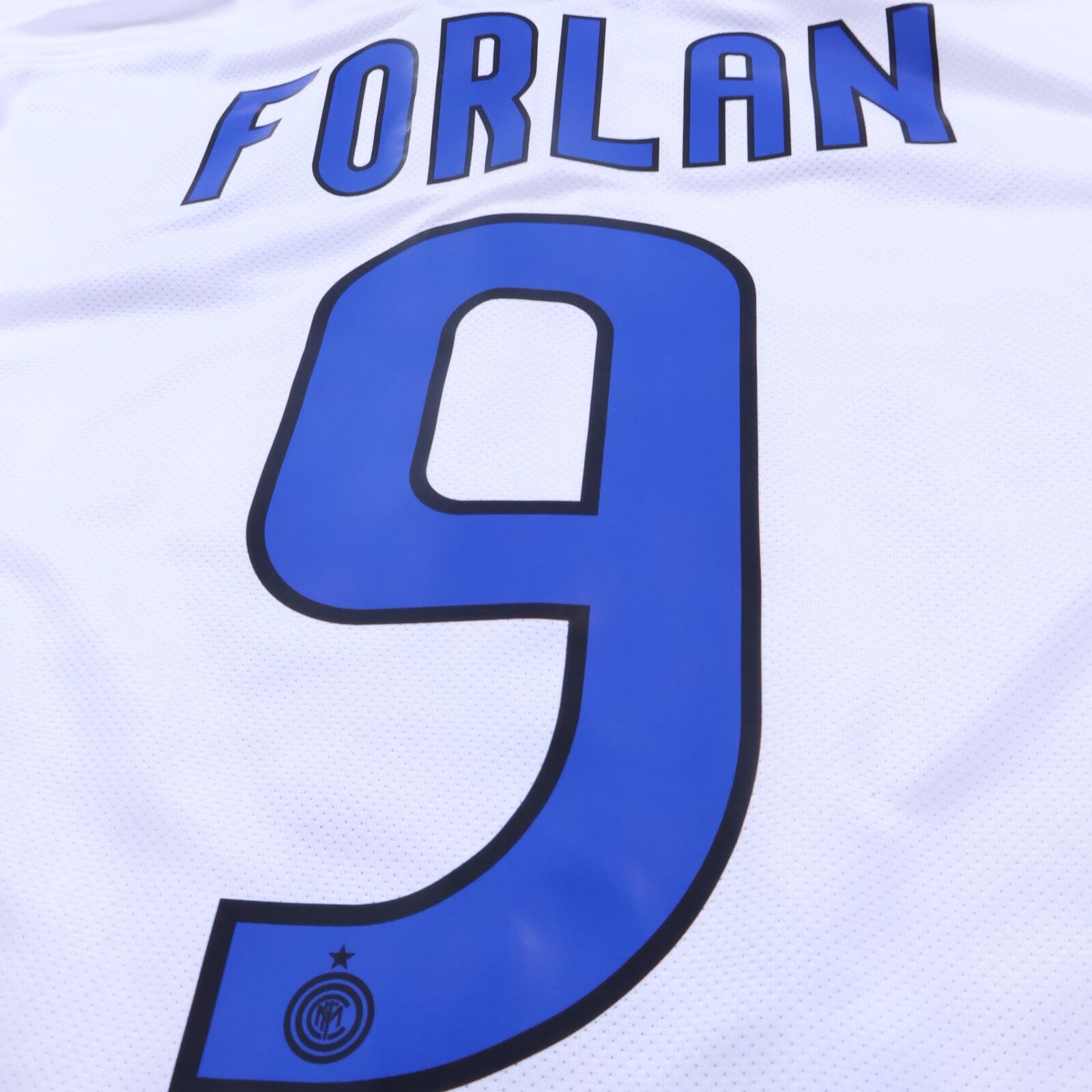 Inter Milan Forlan #9 2011/12 Away Shirt - L