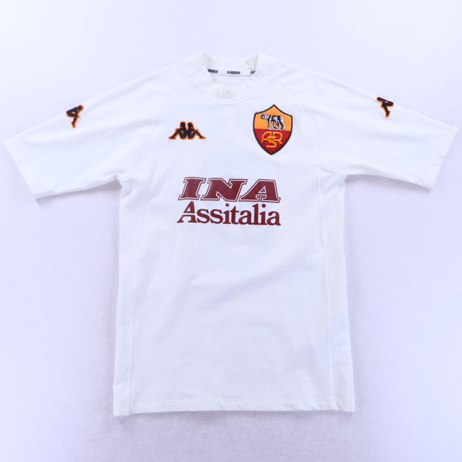 As Roma Nakata #8 2000/01 Away Shirt - M