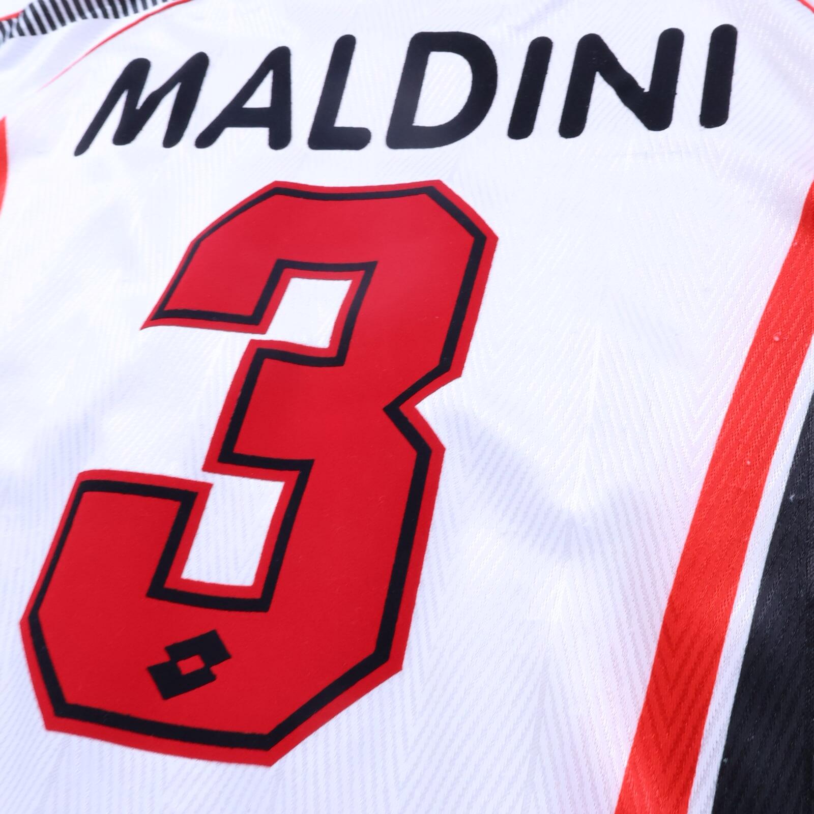 Ac Milan Maldini #3 1997/98 Away Shirt - M