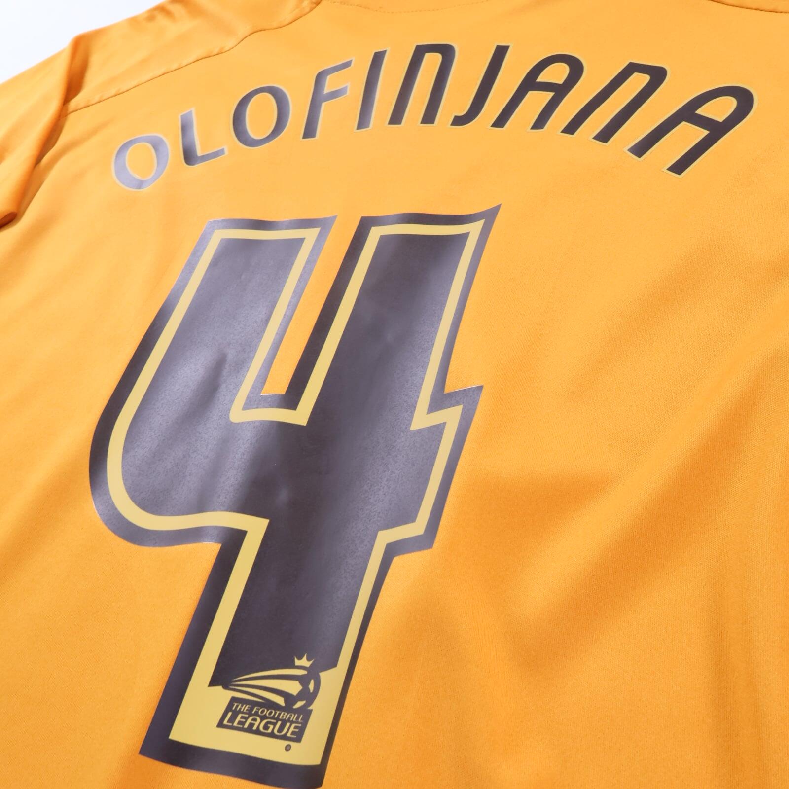Wolverhampton Wanderers F.C Olofinjana #4 2006/08 Home Shirt - L