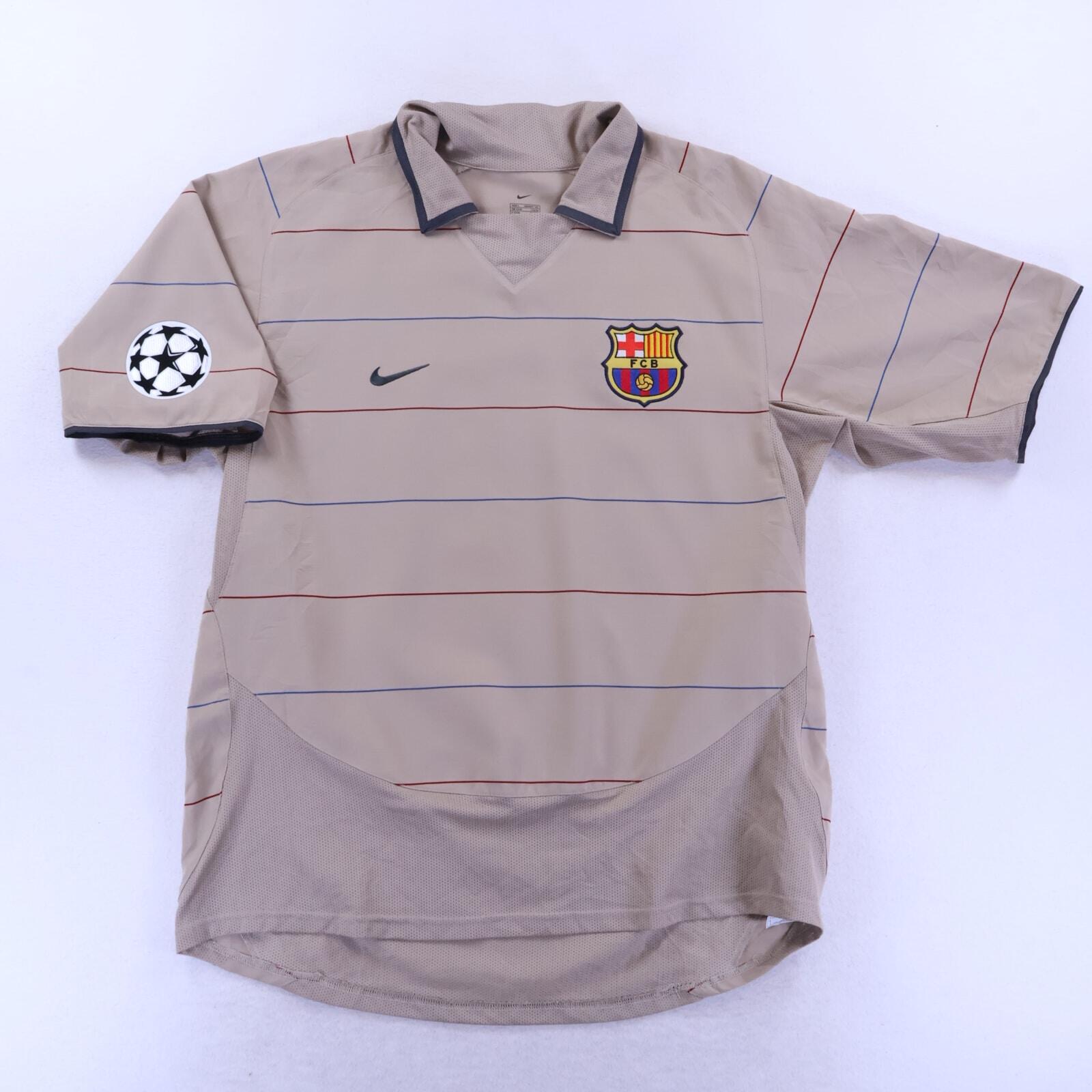 *MINT* Barcelona Ronaldinho #10 2003/05 Away Shirt - L