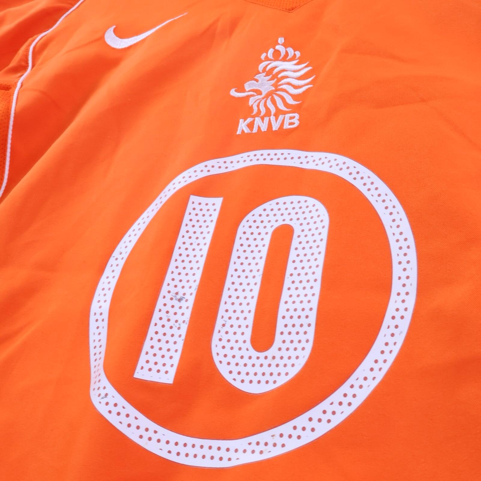 Netherlands V.Nistelrooy #10 2004 Home Shirt - M