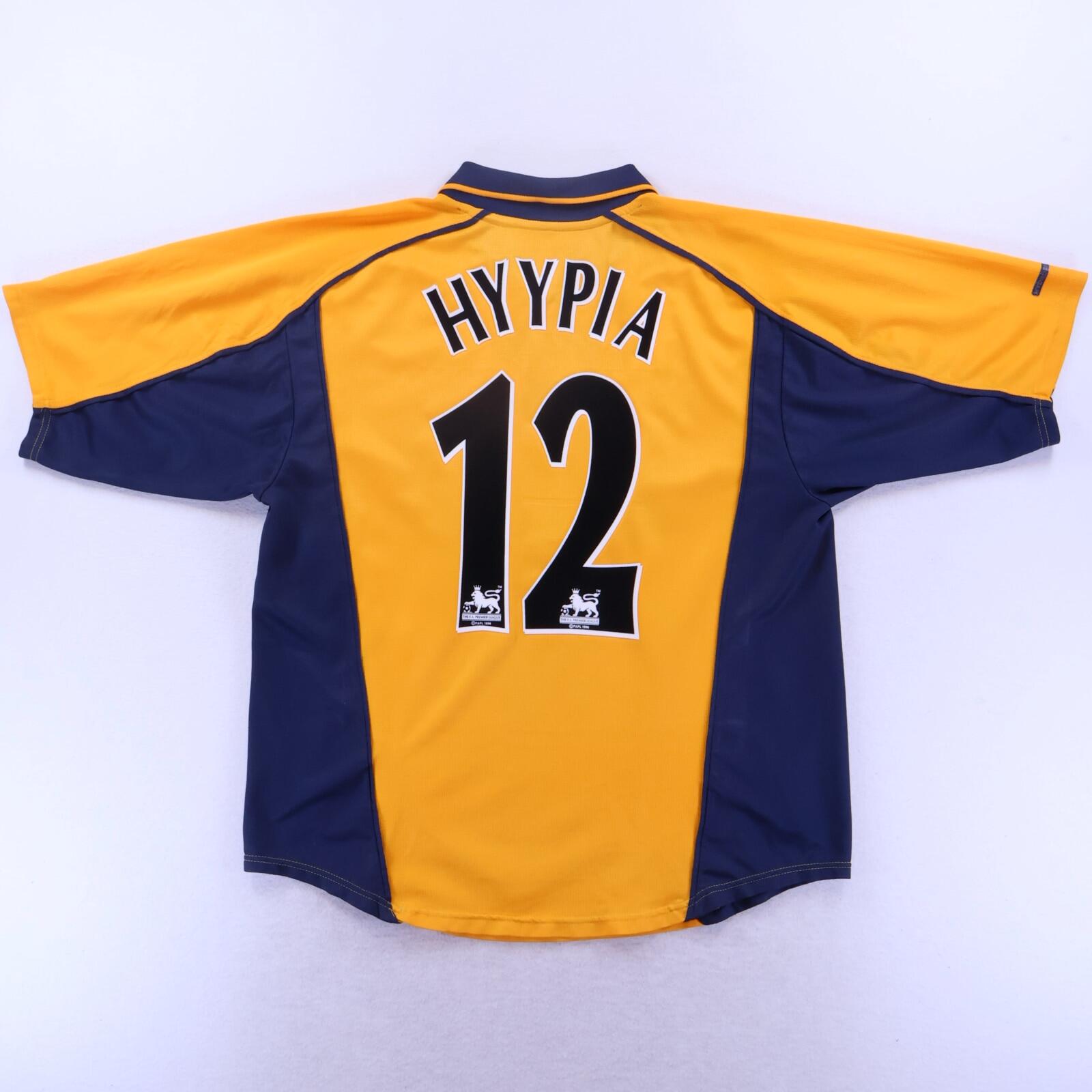 Liverpool F.C Hyypia #12 2000/01 Away Shirt - XL