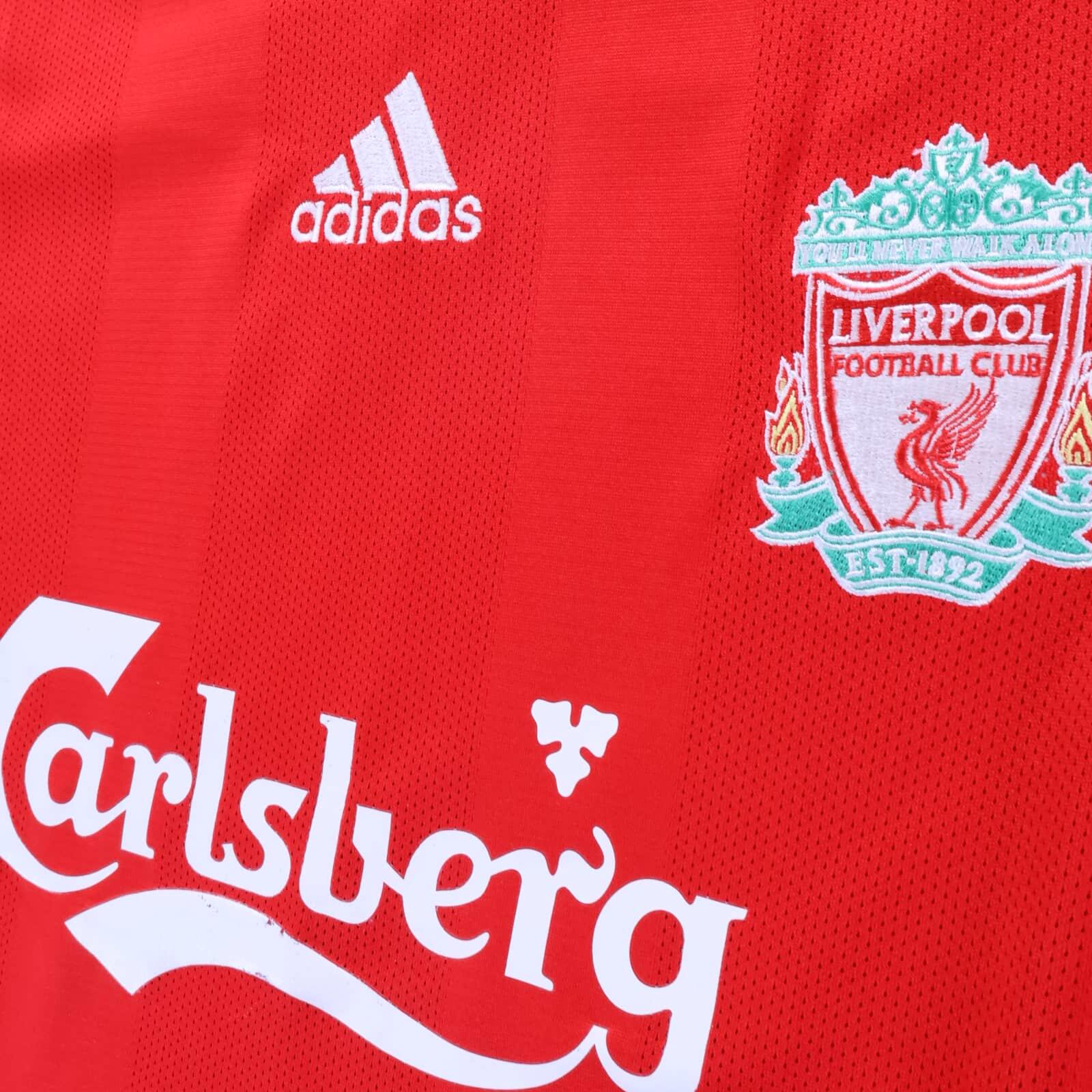 Liverpool F.C Torres #9 2008/10 Home Shirt - S