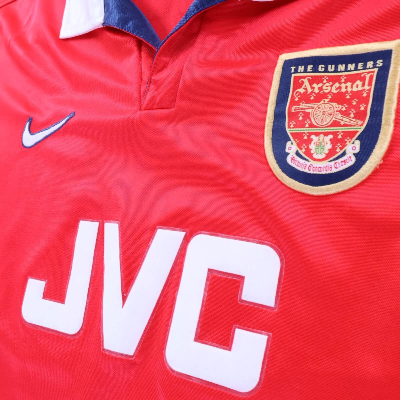 Arsenal Bergkamp #10 1998/99 Home Full Kit - S