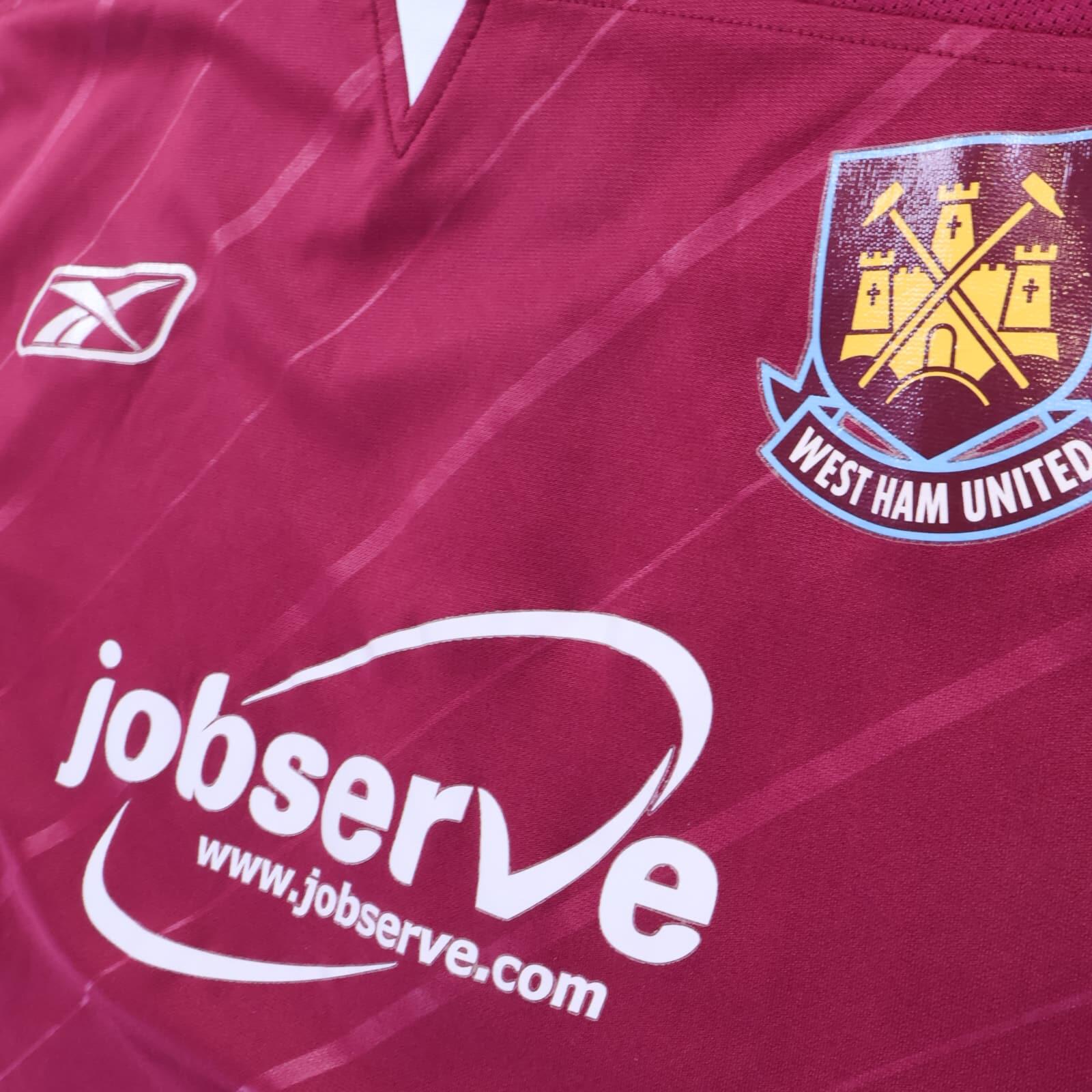 West Ham United Tevez #32 2005/07 Home Shirt - XL