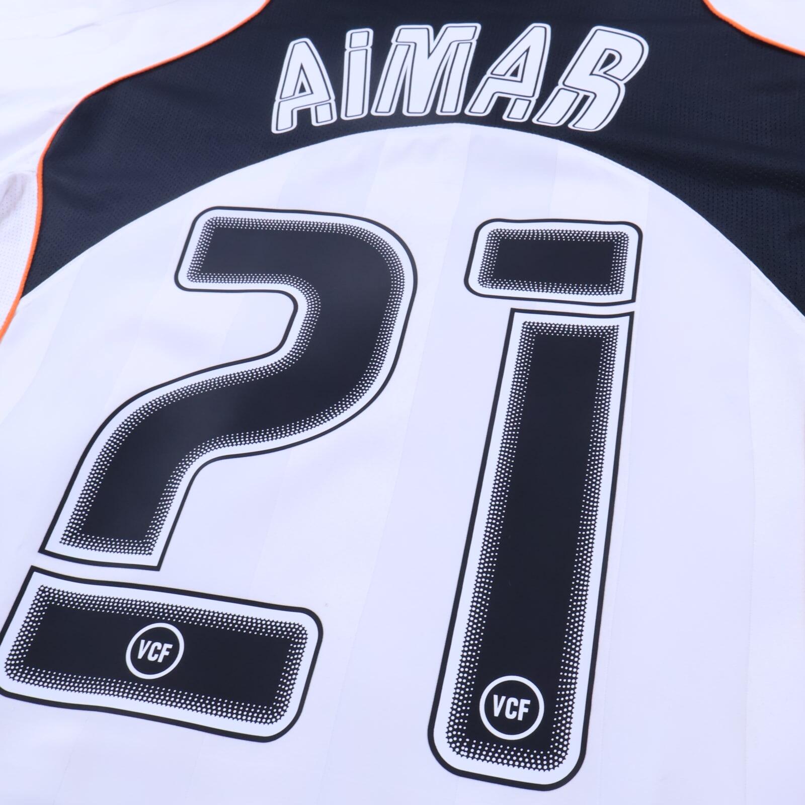 Valencia Cf Aimar #21 2004/05 Home Shirt - XL